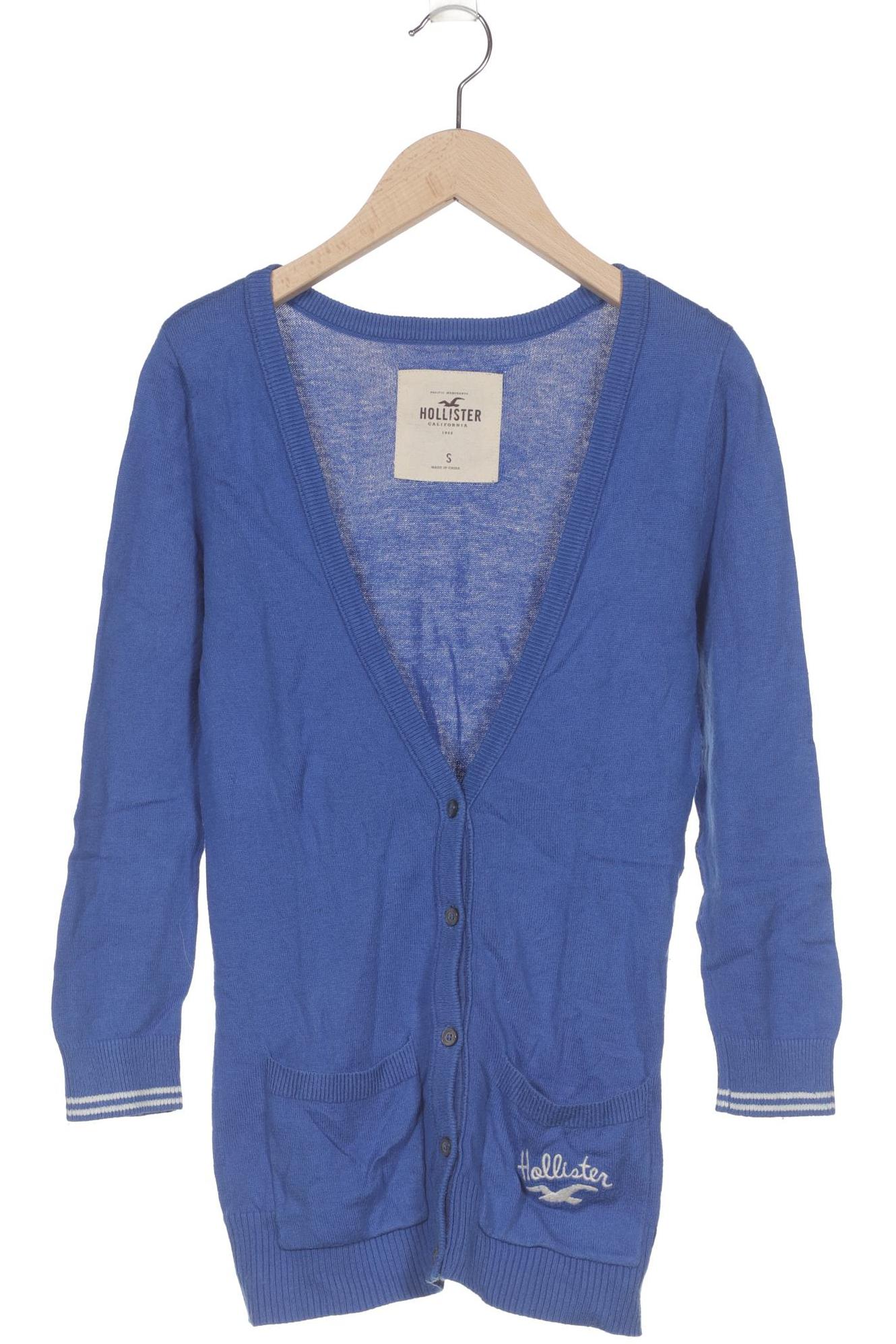 

Hollister Damen Strickjacke, blau, Gr. 36