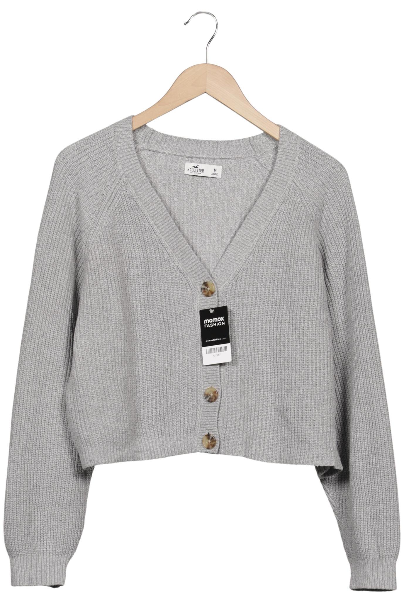 

Hollister Damen Strickjacke, grau, Gr. 38