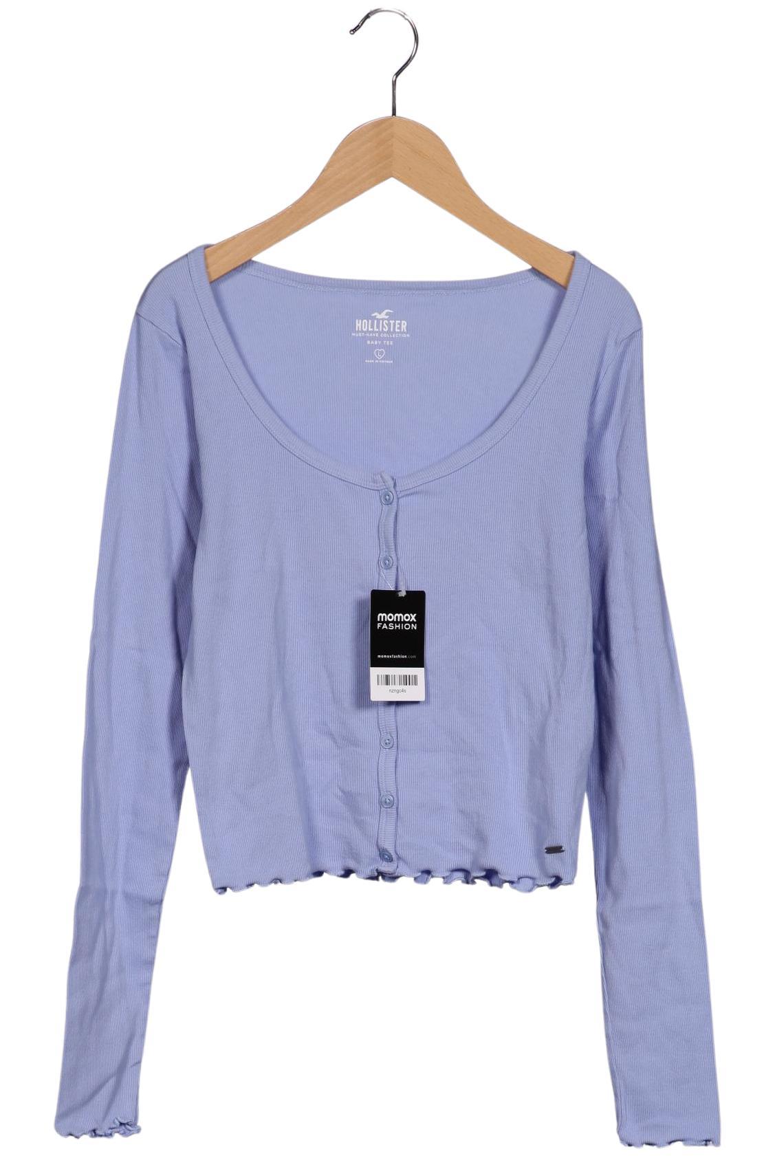 

Hollister Damen Strickjacke, hellblau, Gr. 42