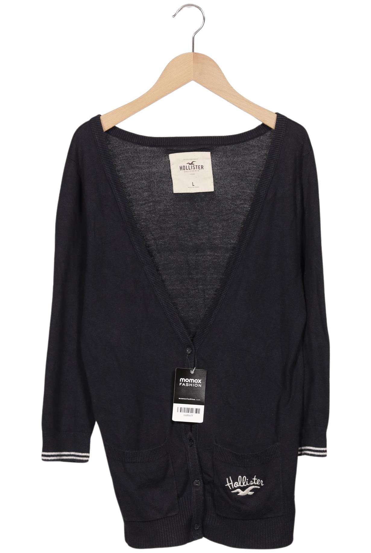 

Hollister Damen Strickjacke, marineblau, Gr. 42