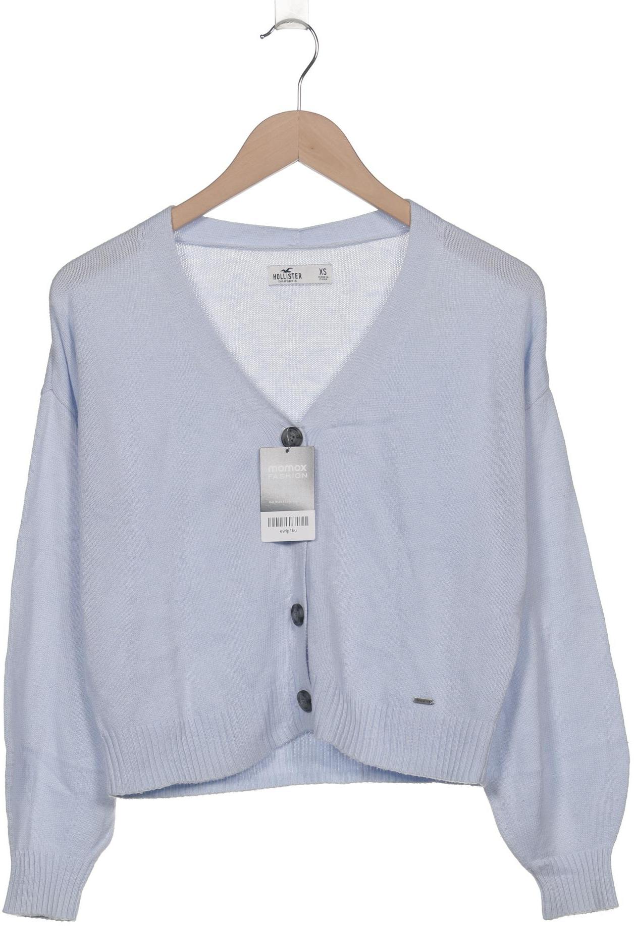 

Hollister Damen Strickjacke, hellblau, Gr. 34