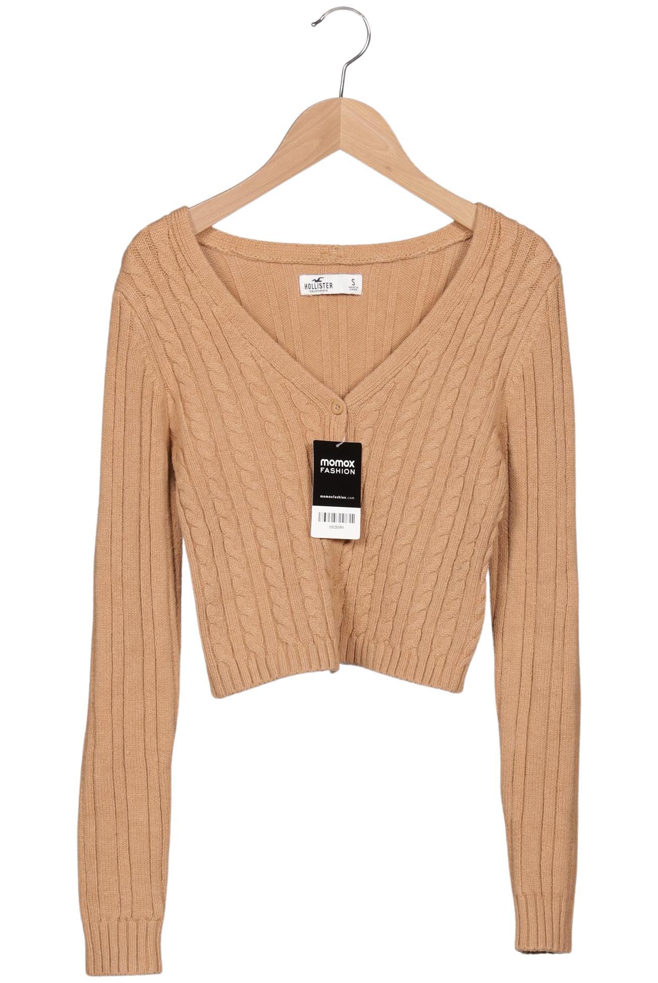

Hollister Damen Strickjacke, beige, Gr. 36