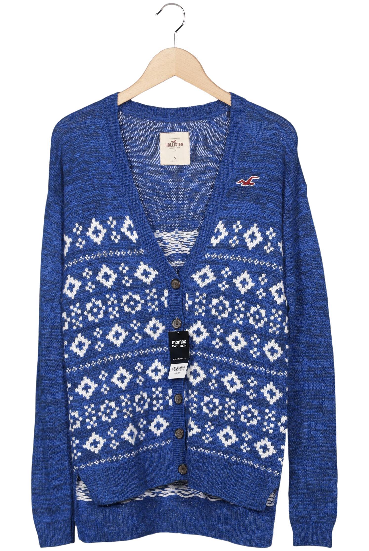 

Hollister Damen Strickjacke, blau, Gr. 36