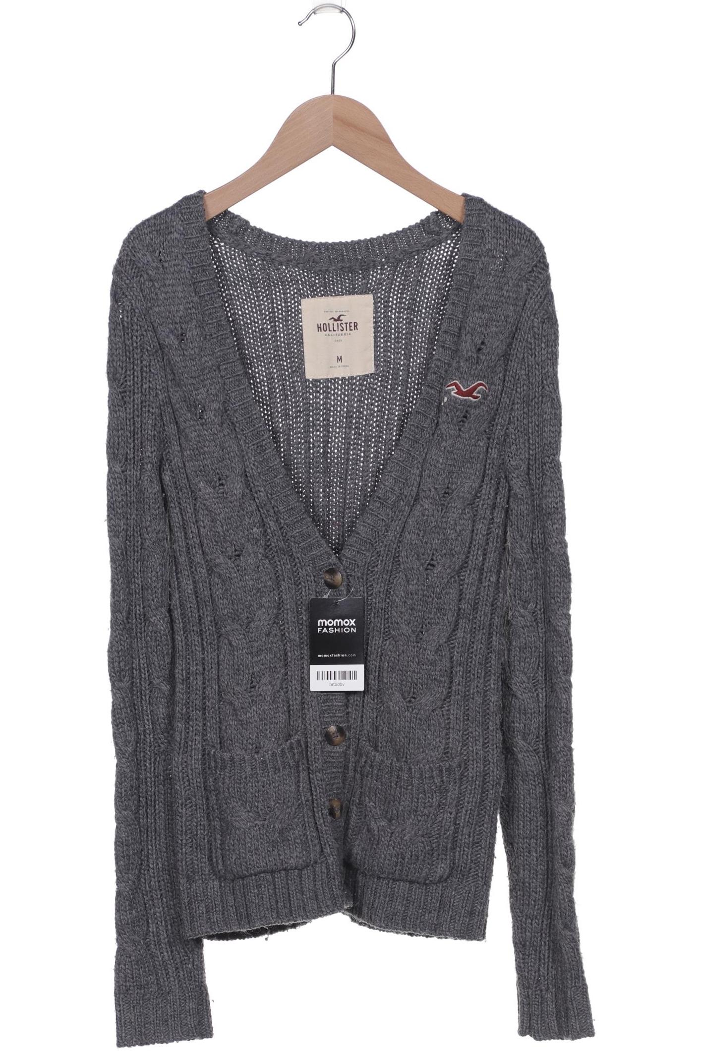 

Hollister Damen Strickjacke, grau