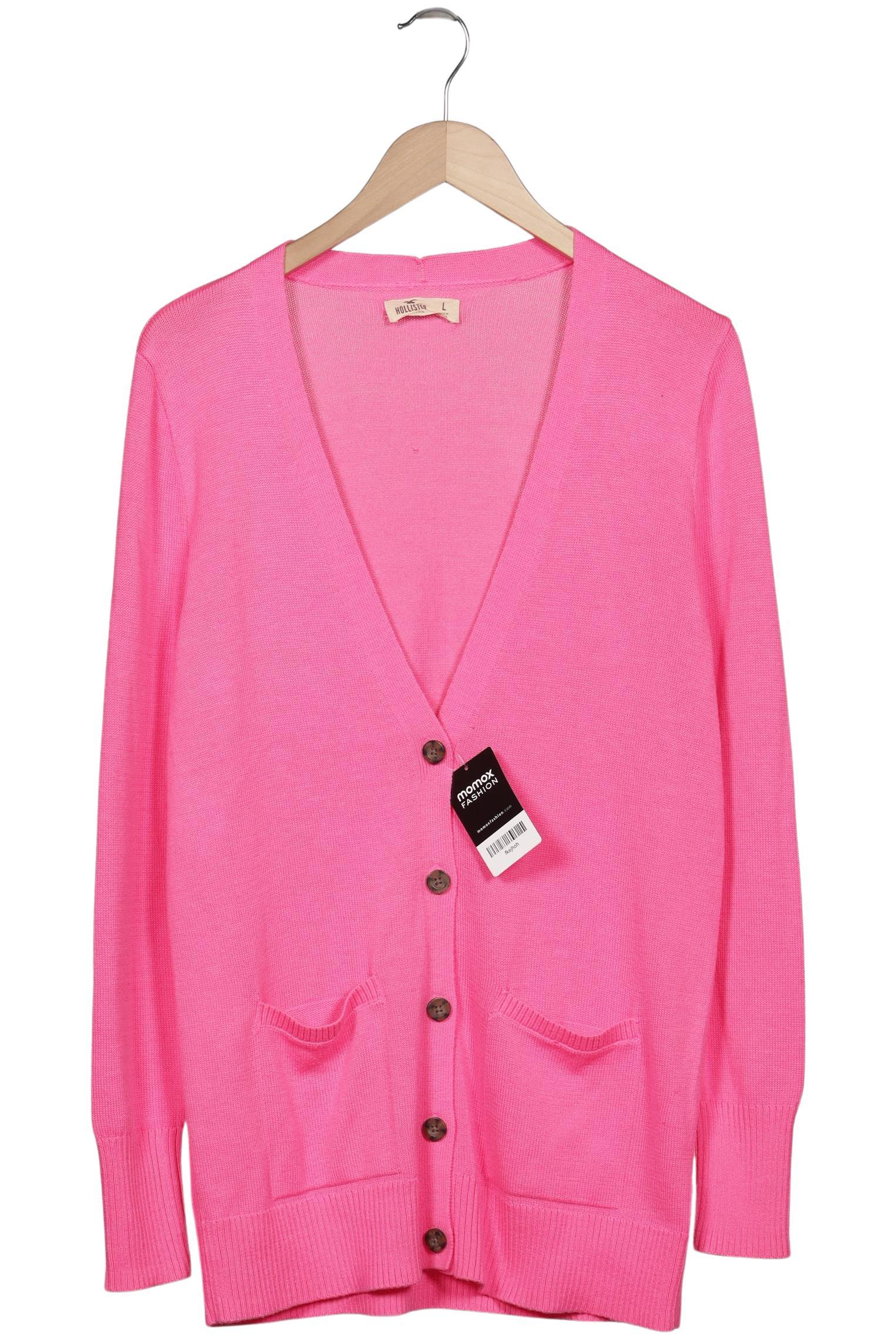 

Hollister Damen Strickjacke, pink, Gr. 42