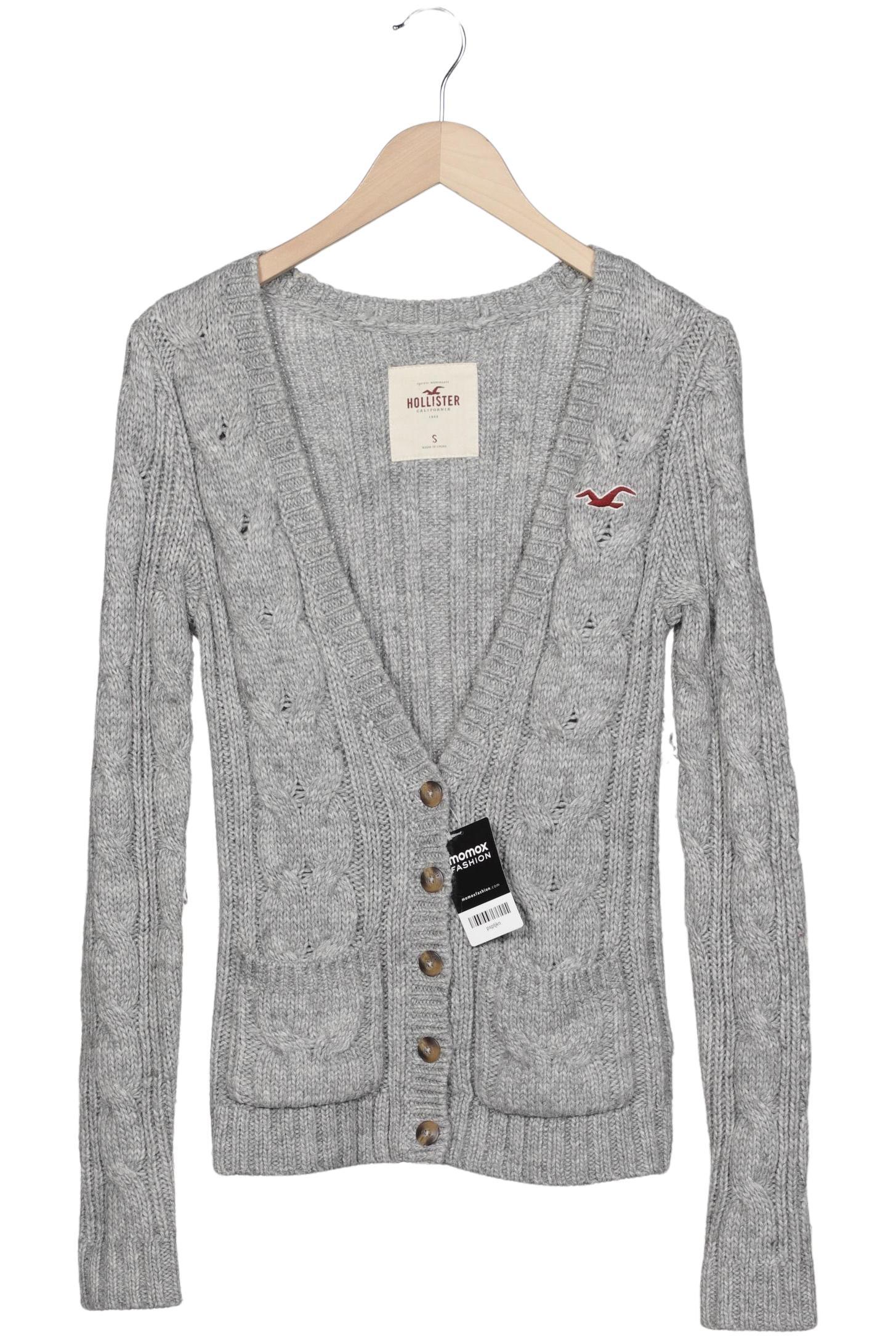 

Hollister Damen Strickjacke, grau, Gr. 36
