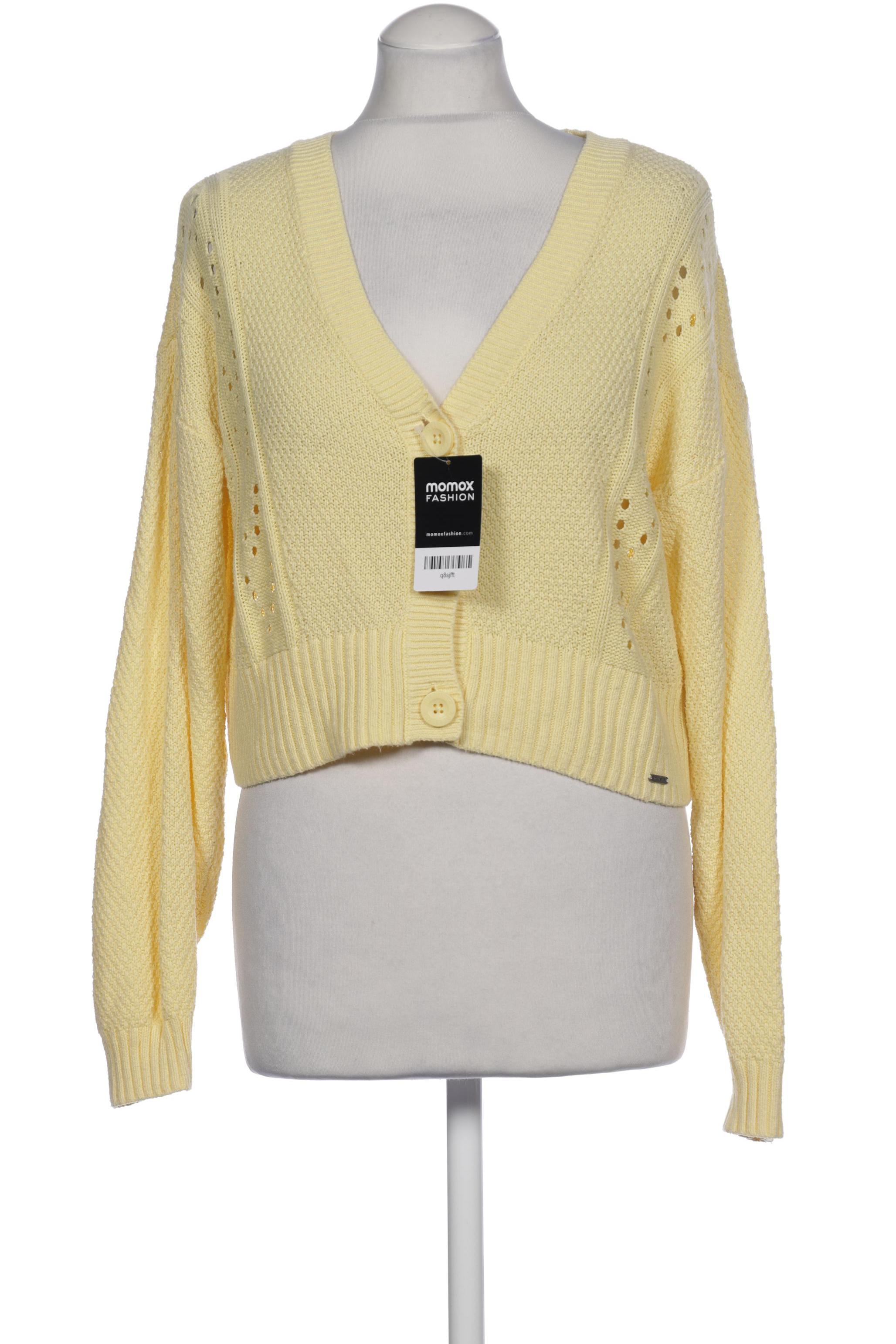 

Hollister Damen Strickjacke, gelb, Gr. 38
