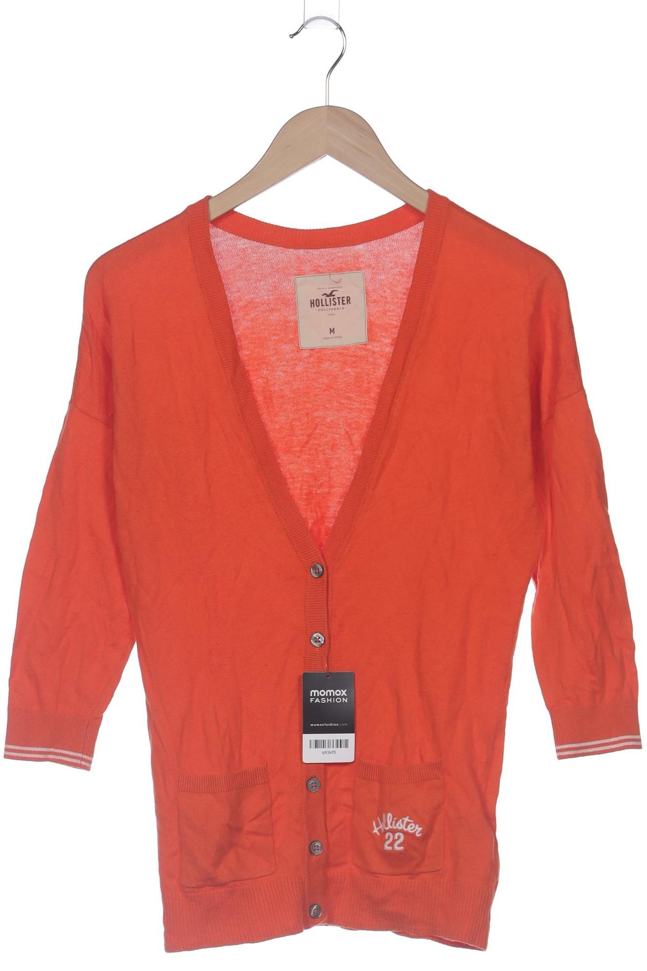 

Hollister Damen Strickjacke, orange, Gr. 38