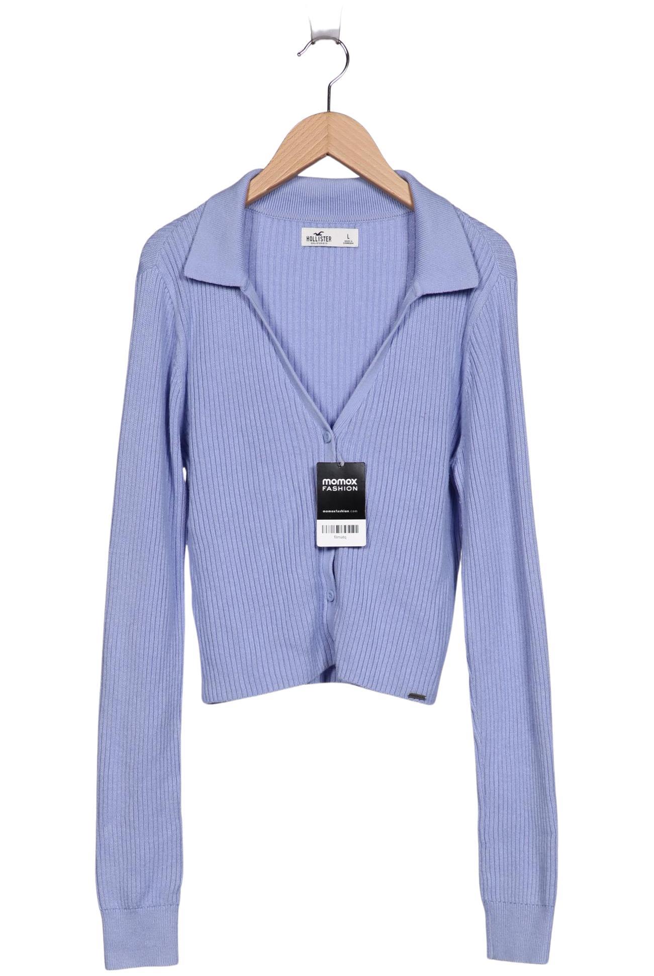 

Hollister Damen Strickjacke, blau, Gr. 42