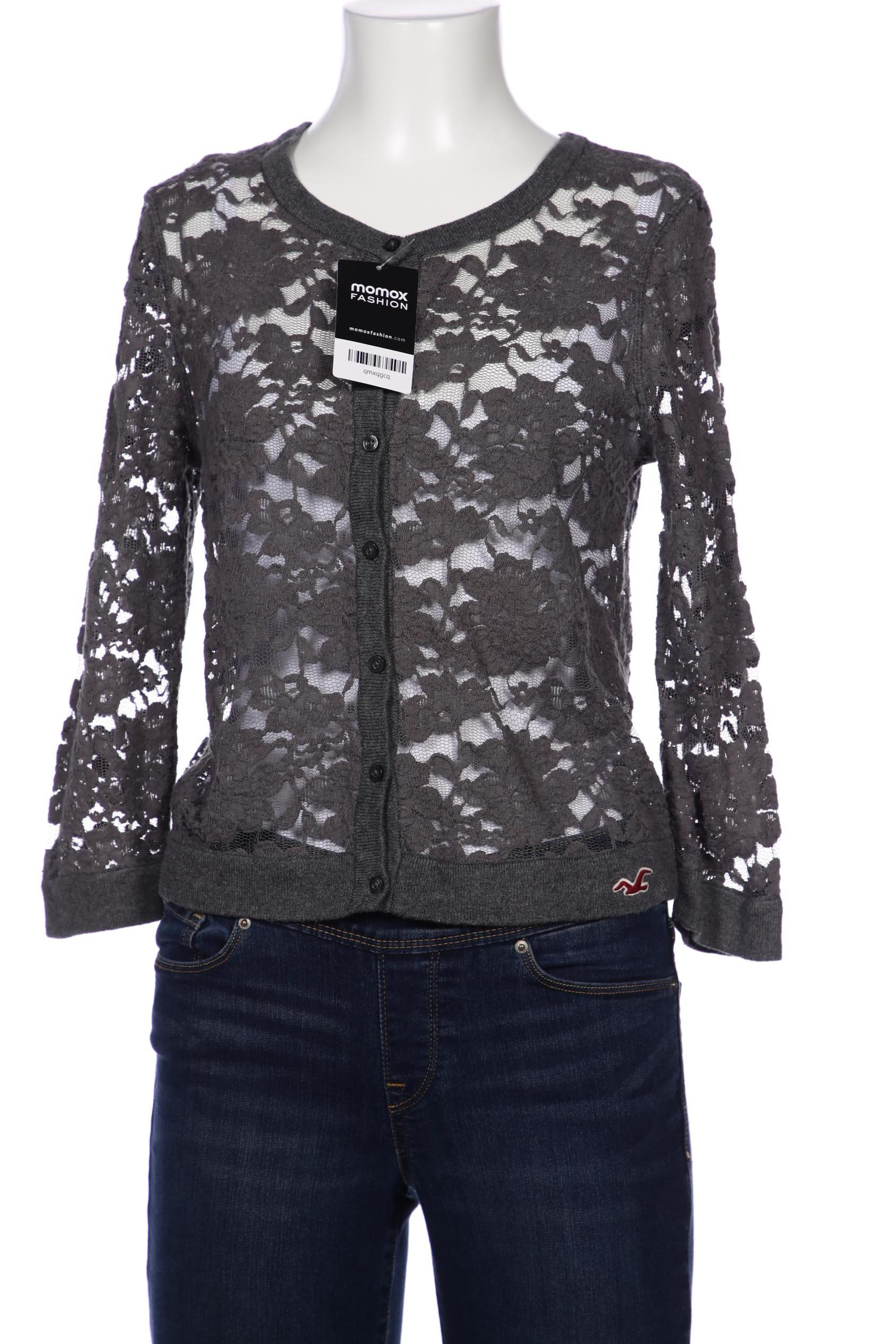 

Hollister Damen Strickjacke, grau