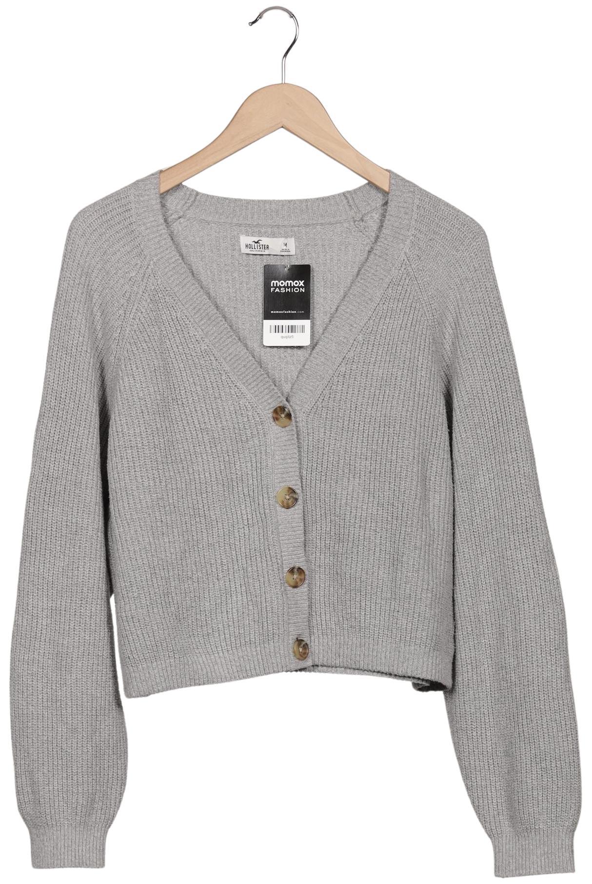 

Hollister Damen Strickjacke, grau, Gr. 38