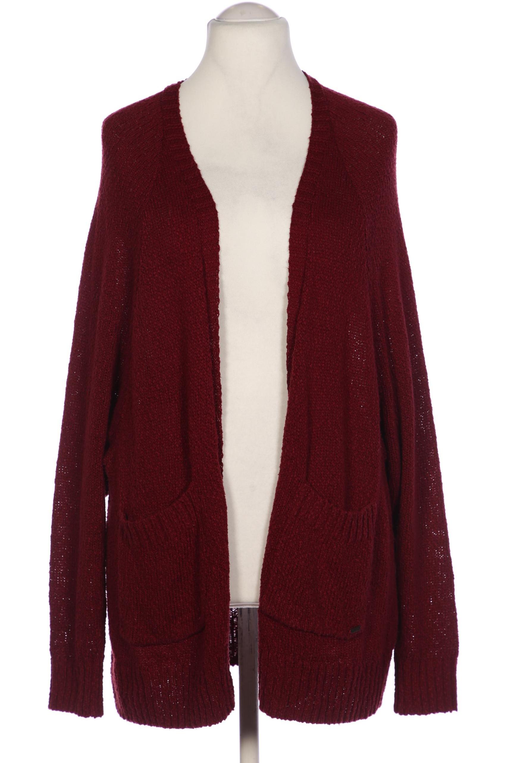 

Hollister Damen Strickjacke, bordeaux, Gr. 38