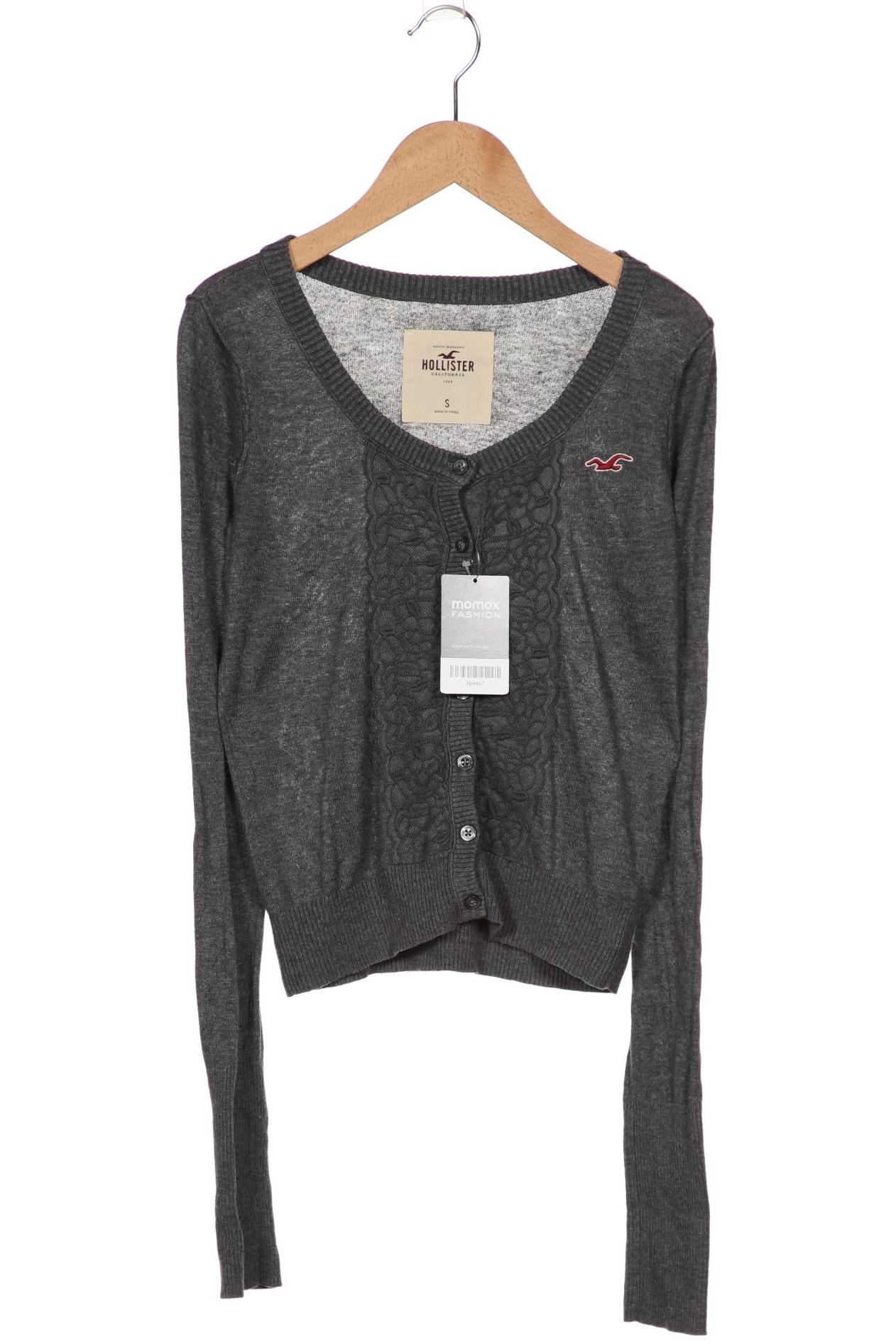 

Hollister Damen Strickjacke, grau, Gr. 36