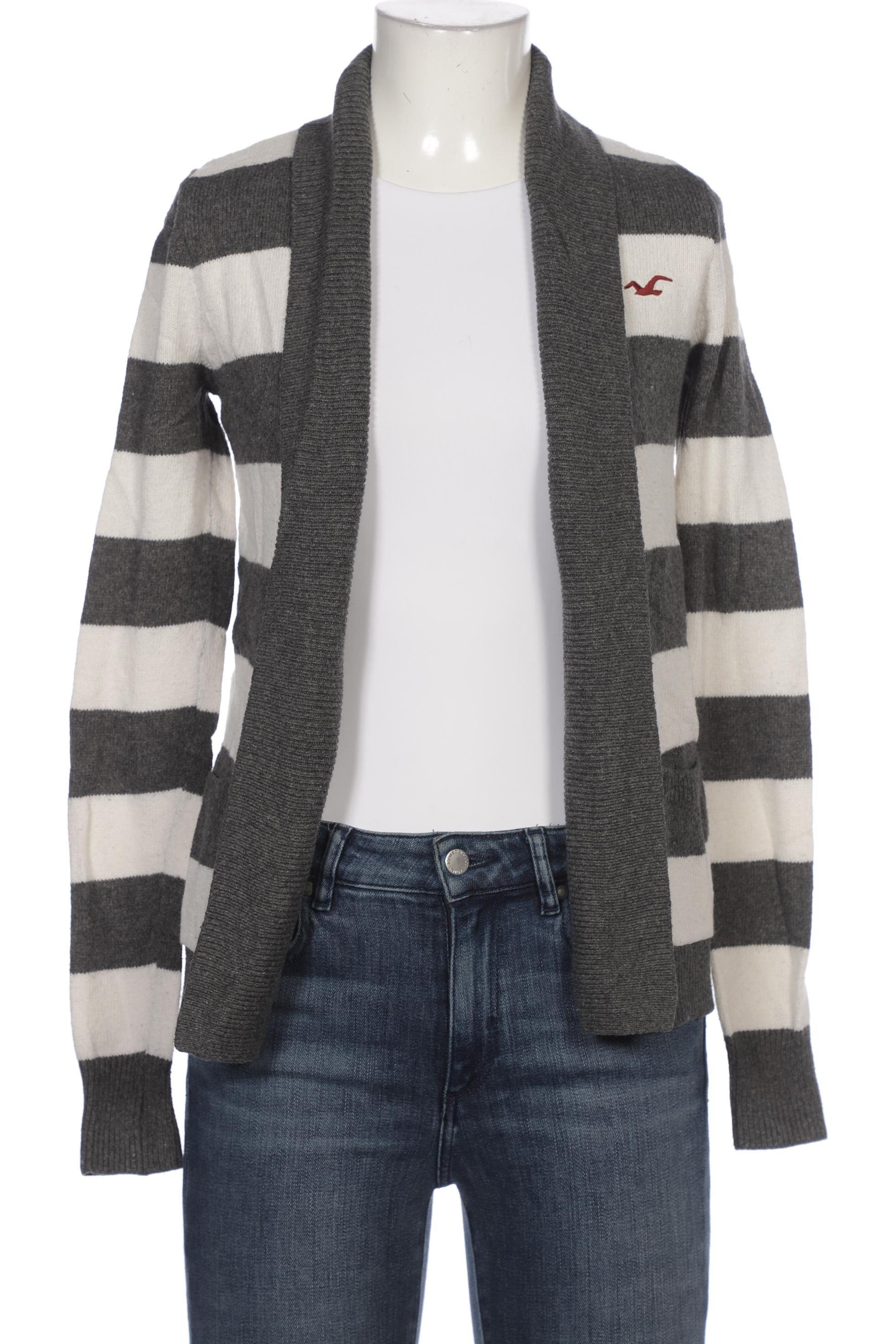 

Hollister Damen Strickjacke, grau