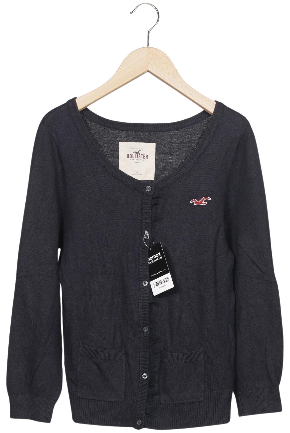 

Hollister Damen Strickjacke, marineblau, Gr. 42