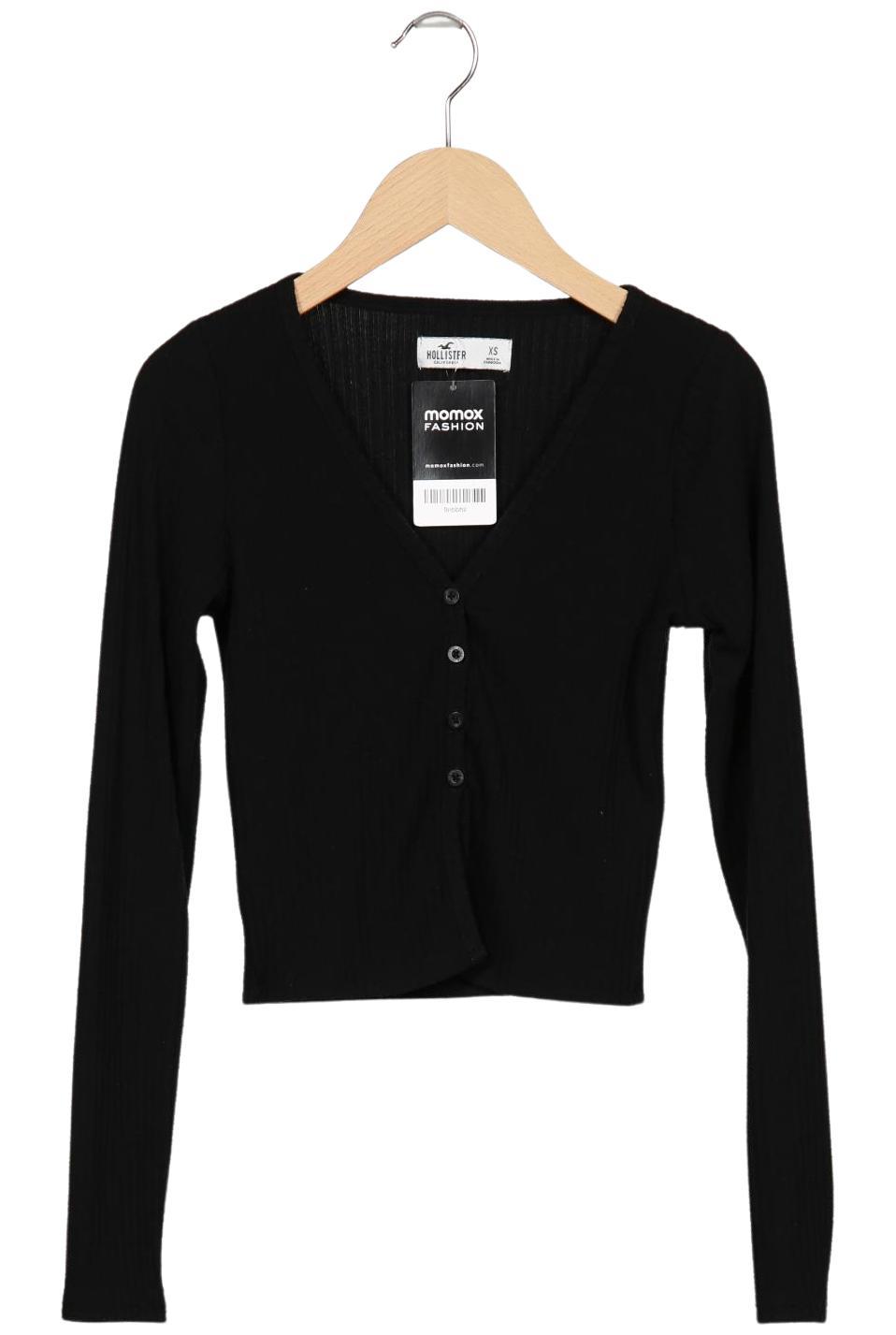 

Hollister Damen Strickjacke, schwarz, Gr. 34