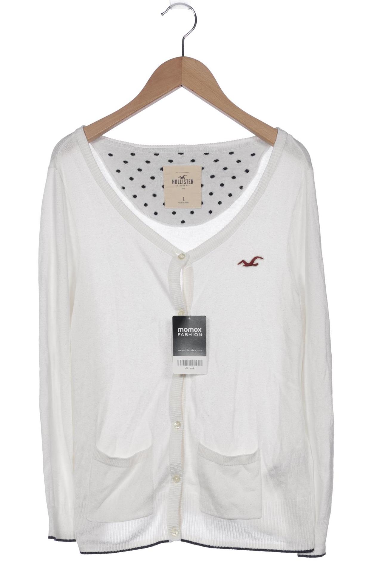 

Hollister Damen Strickjacke, weiß
