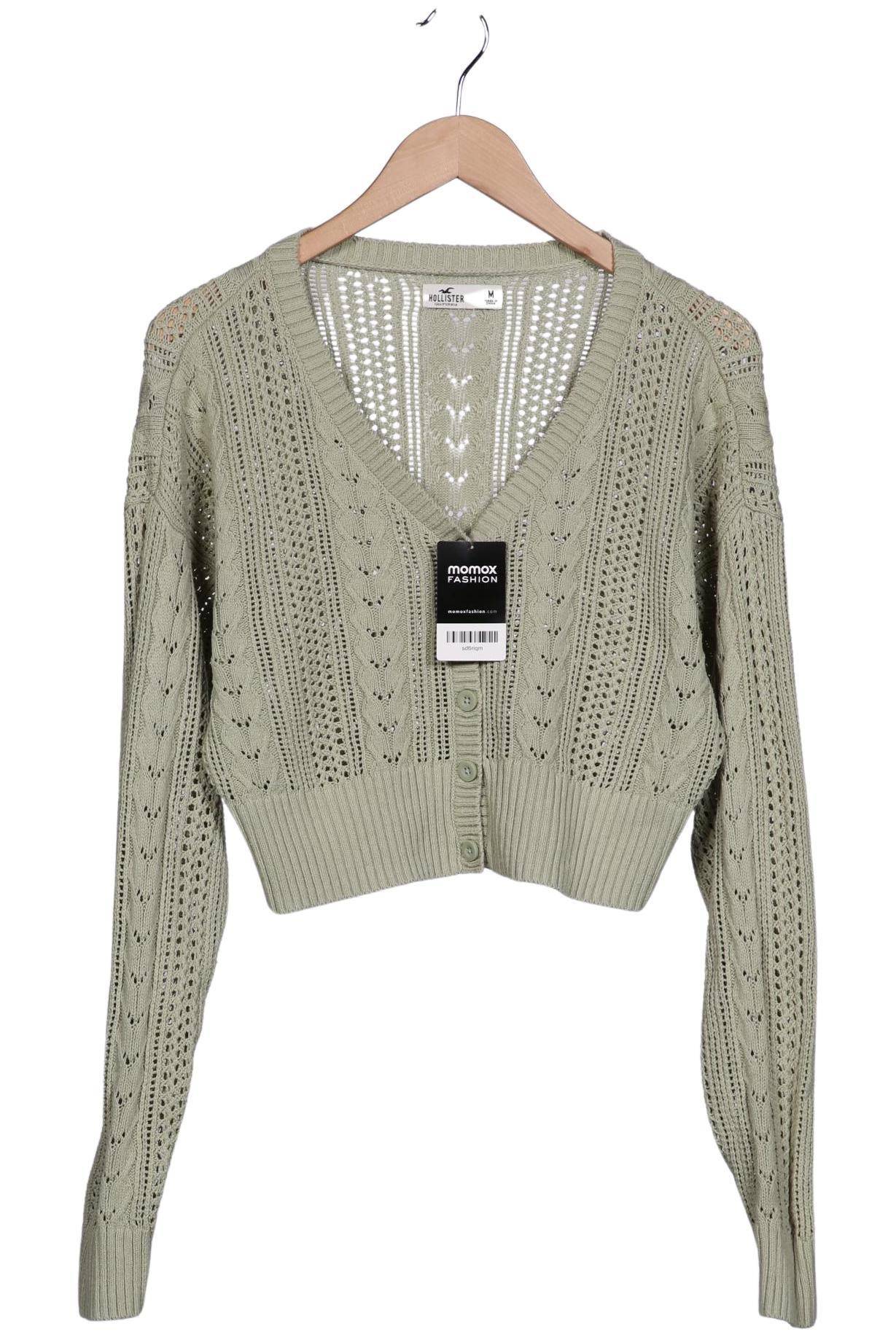 

Hollister Damen Strickjacke, hellgrün, Gr. 38