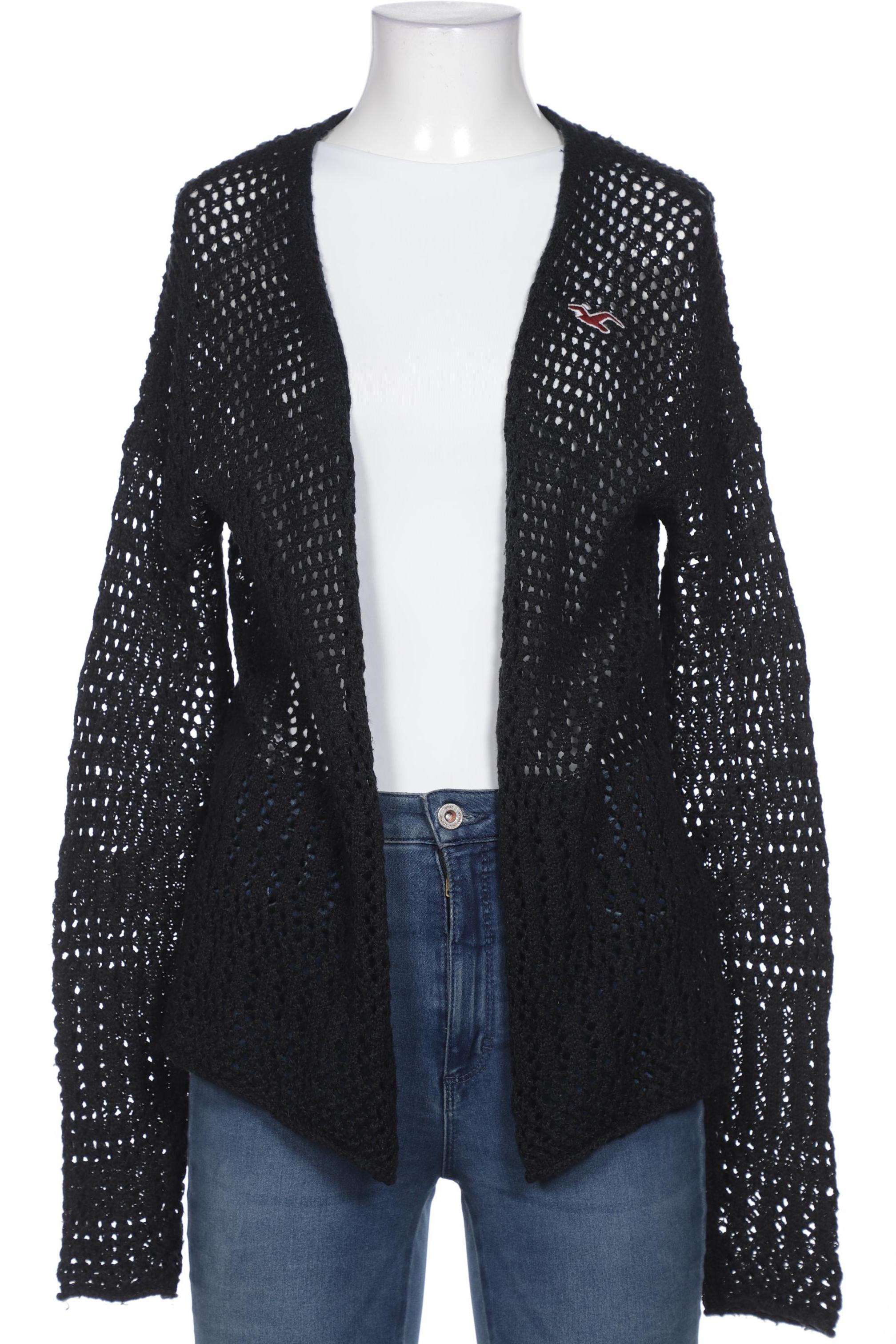 

Hollister Damen Strickjacke, schwarz