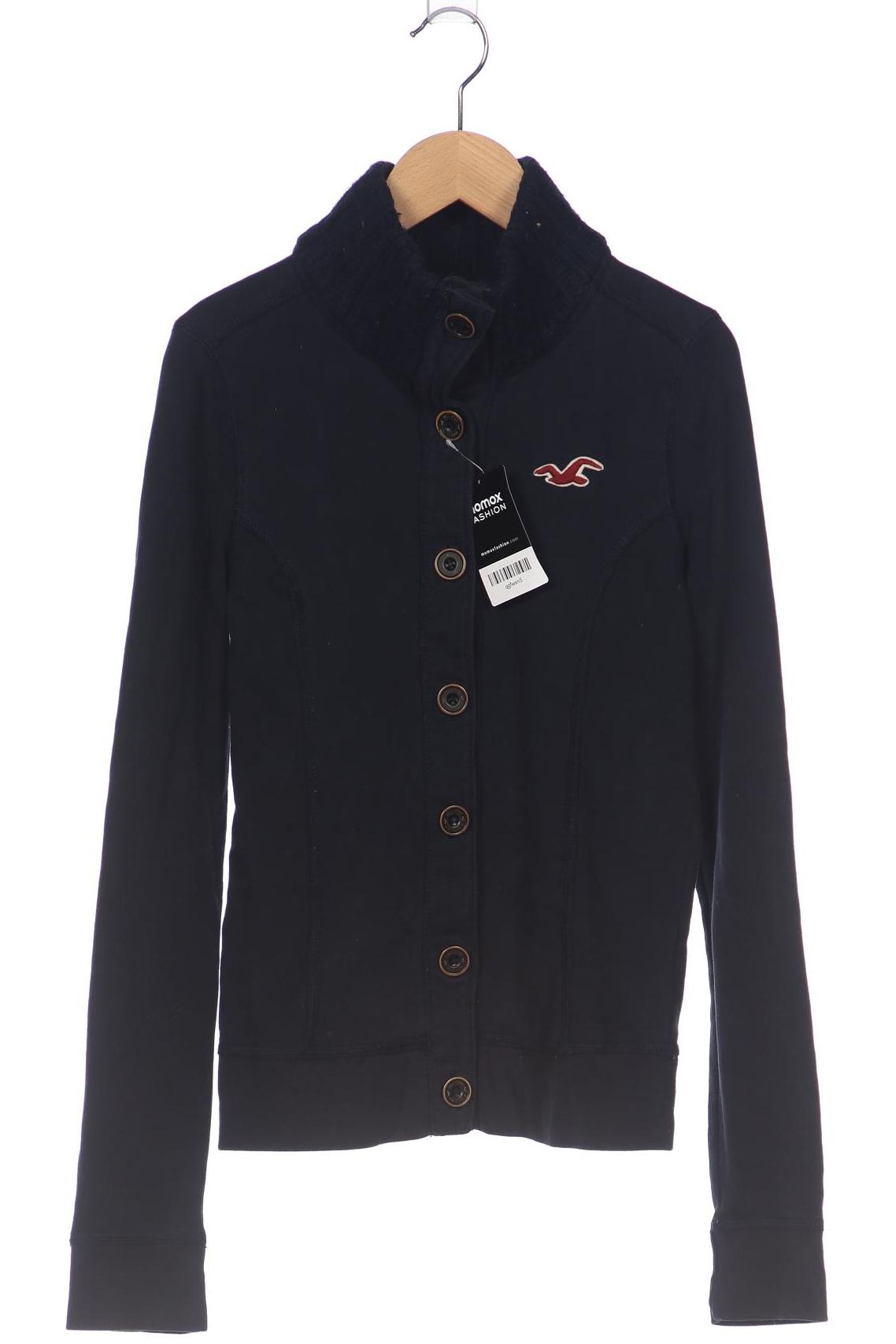 

Hollister Damen Strickjacke, marineblau, Gr. 38