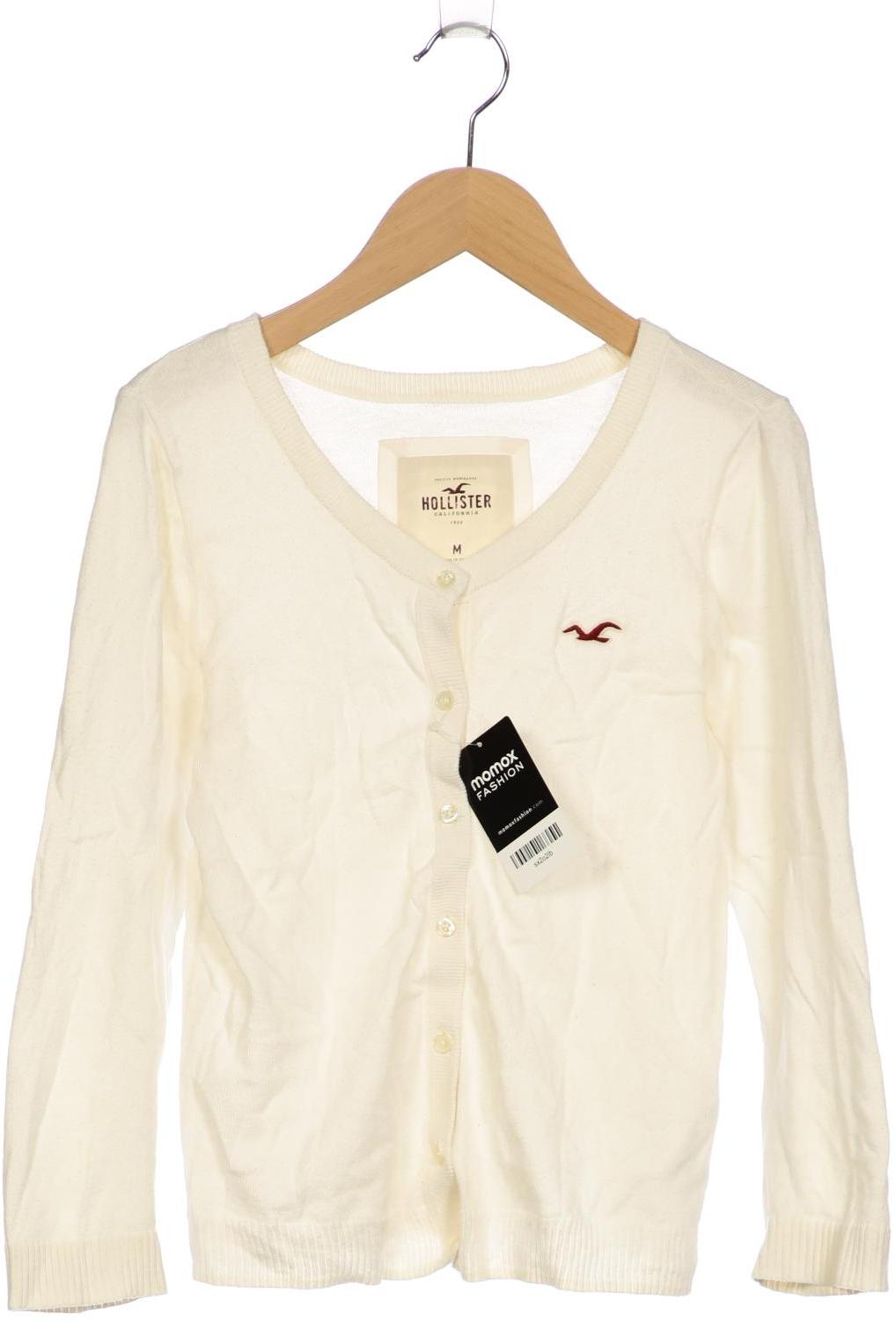 

Hollister Damen Strickjacke, cremeweiß, Gr. 38