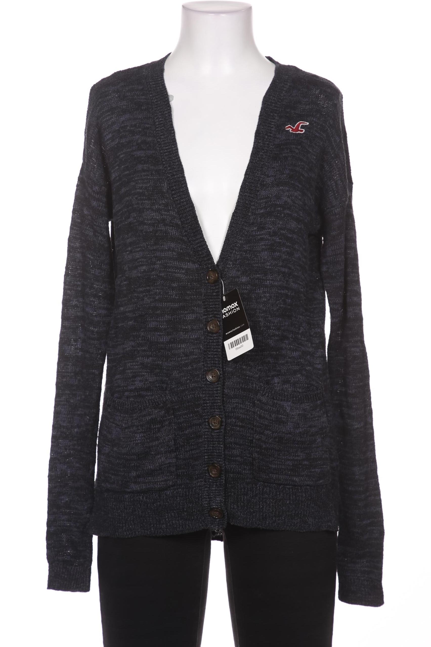 

Hollister Damen Strickjacke, marineblau, Gr. 34