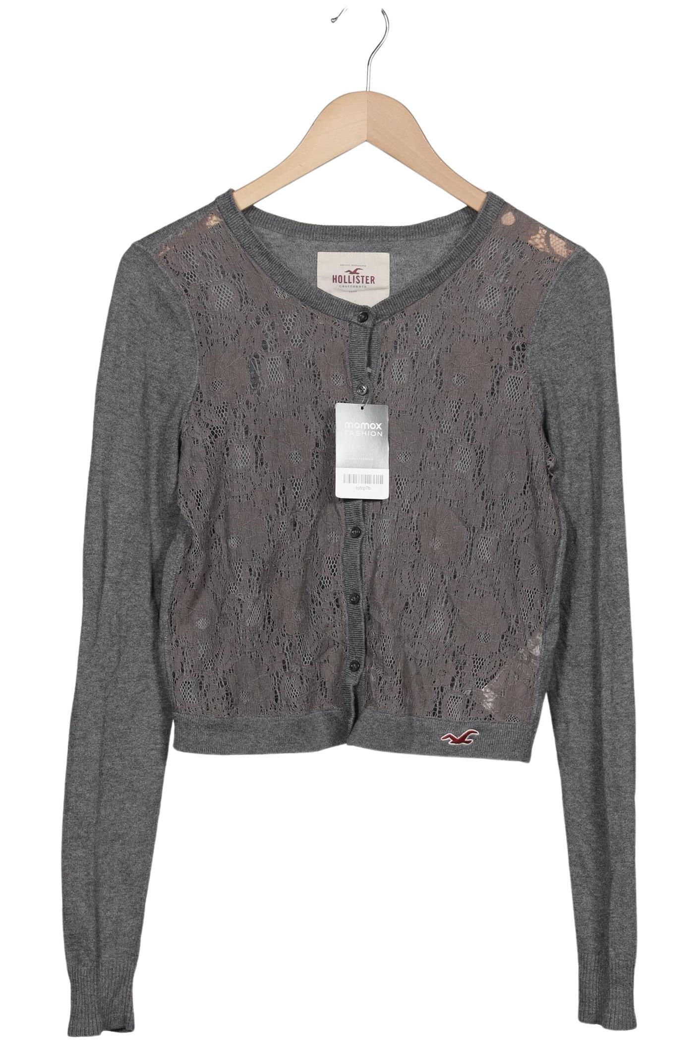 

Hollister Damen Strickjacke, grau, Gr. 38