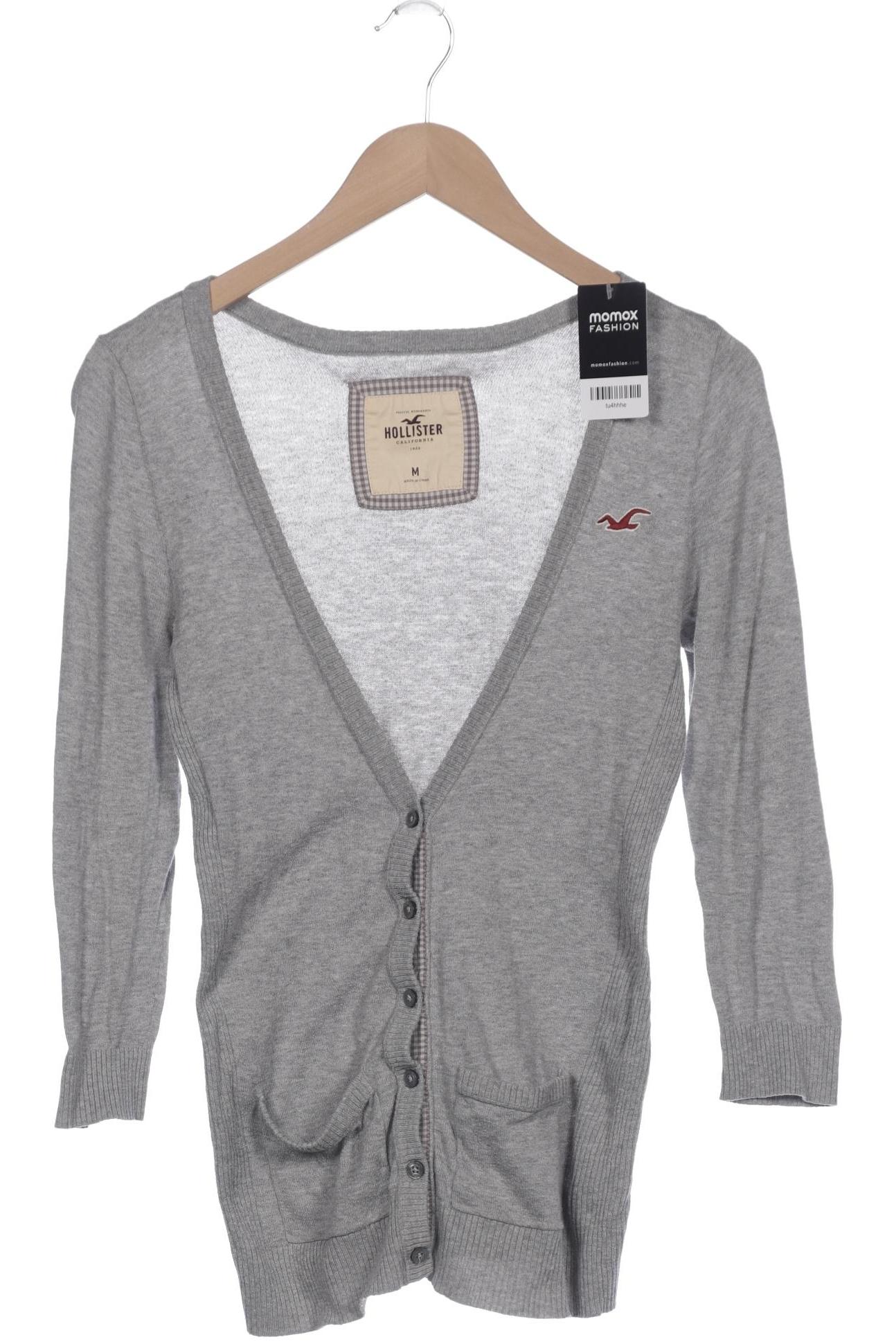 

Hollister Damen Strickjacke, grau, Gr. 38