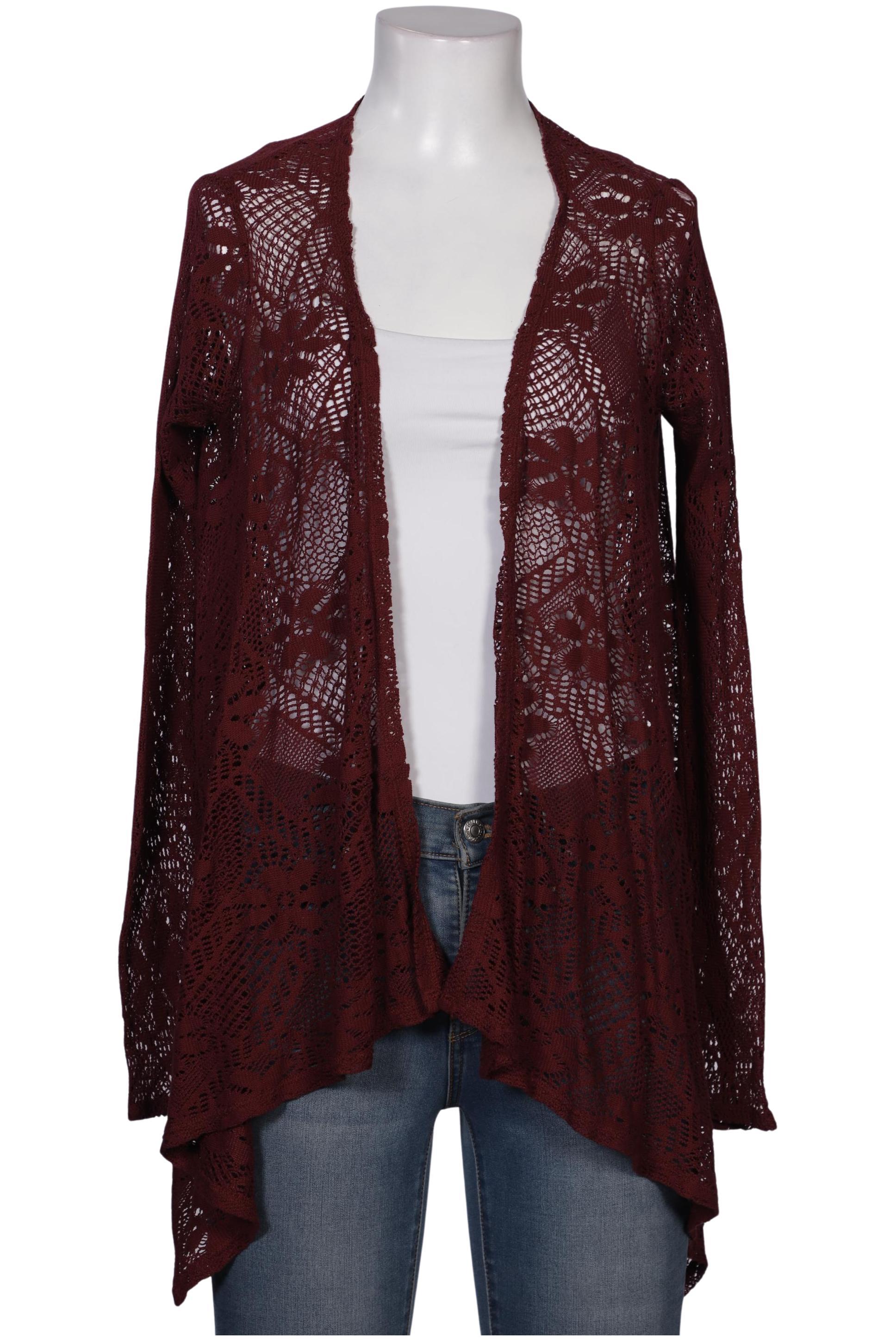

Hollister Damen Strickjacke, bordeaux, Gr. 38