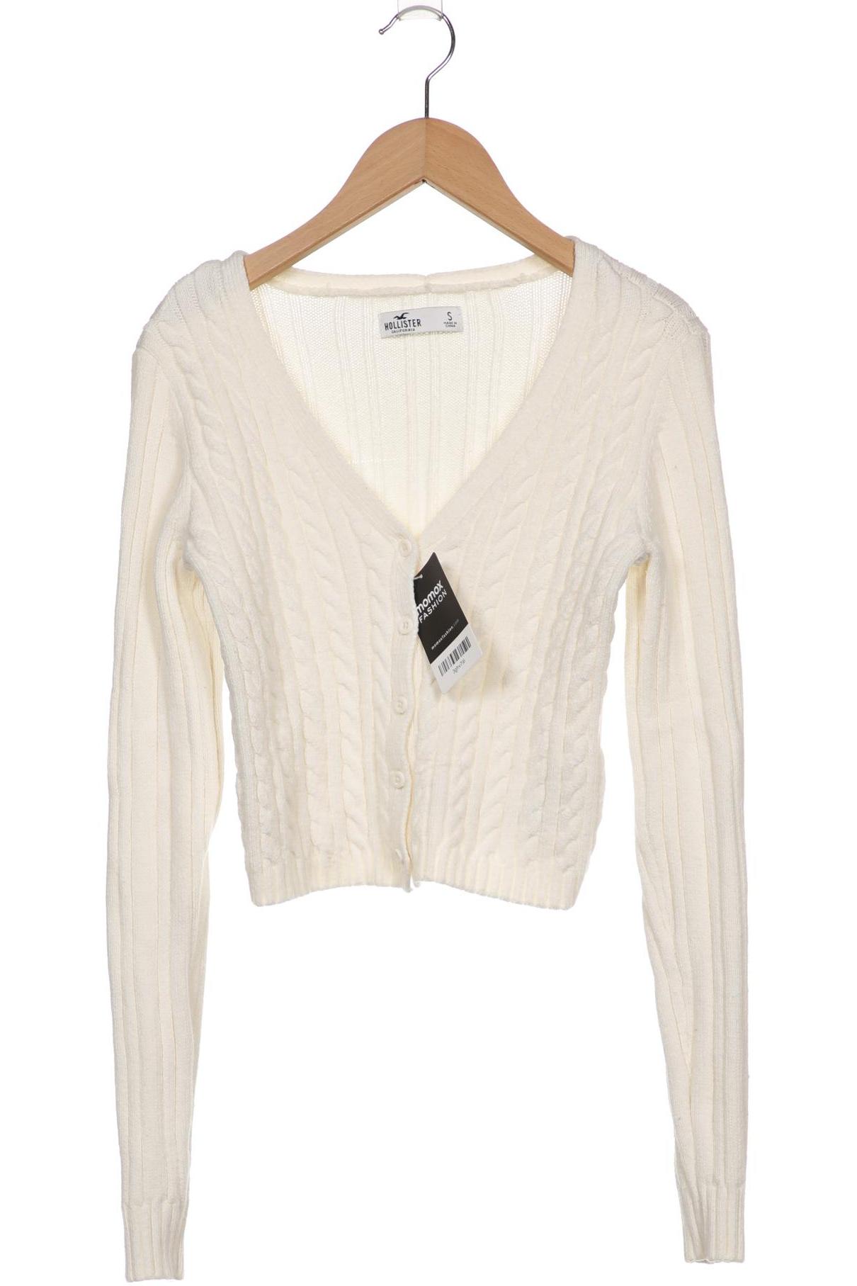 

Hollister Damen Strickjacke, cremeweiß