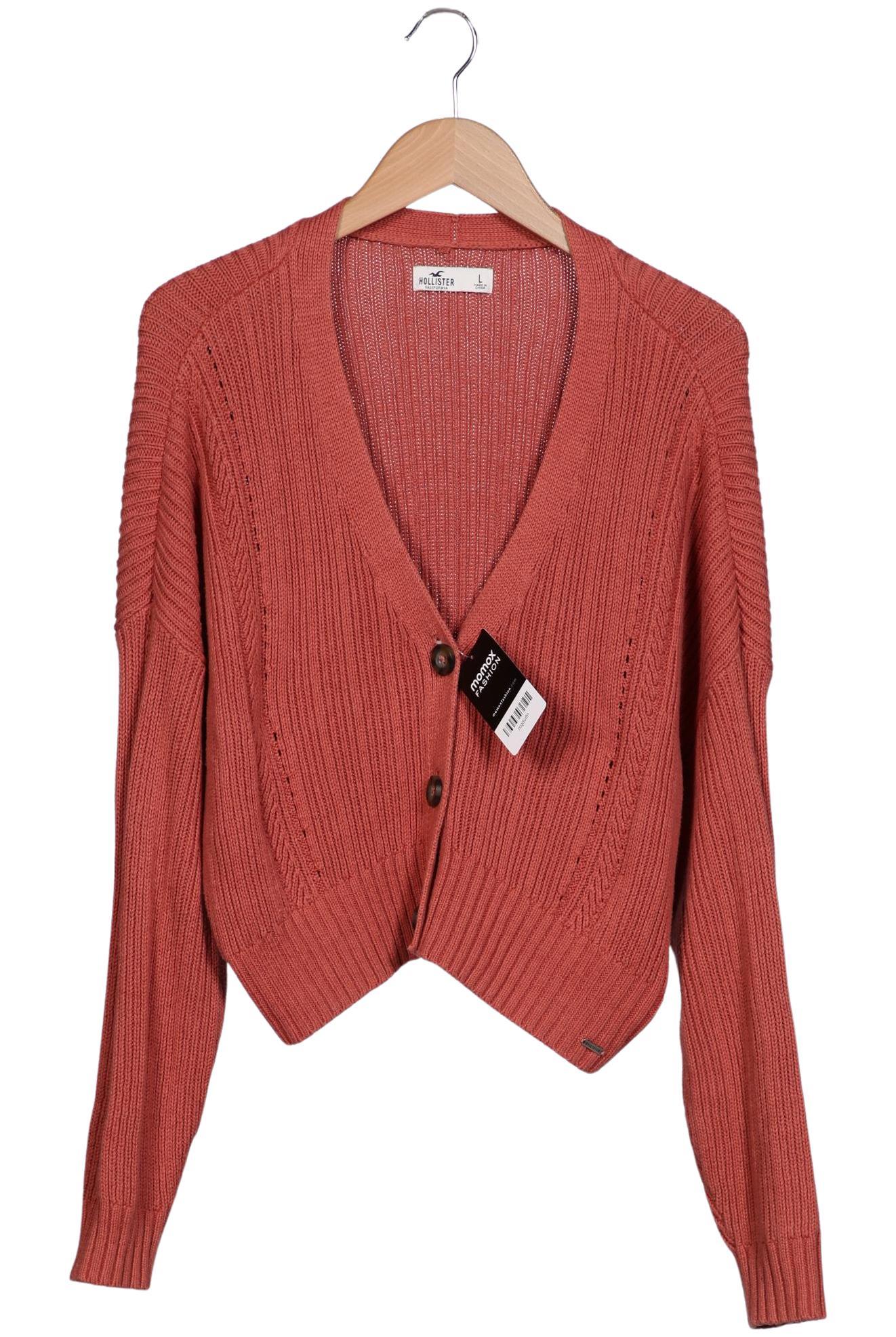 

Hollister Damen Strickjacke, rot, Gr. 42