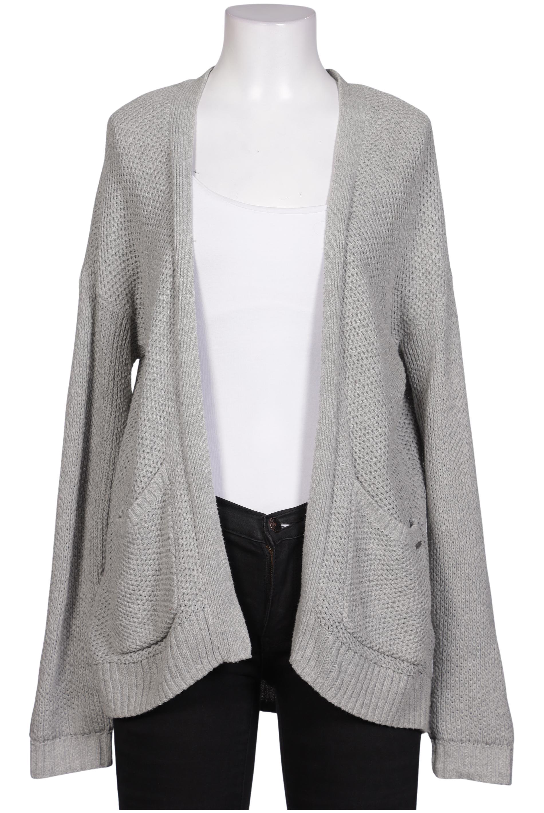 

Hollister Damen Strickjacke, grau, Gr. 34