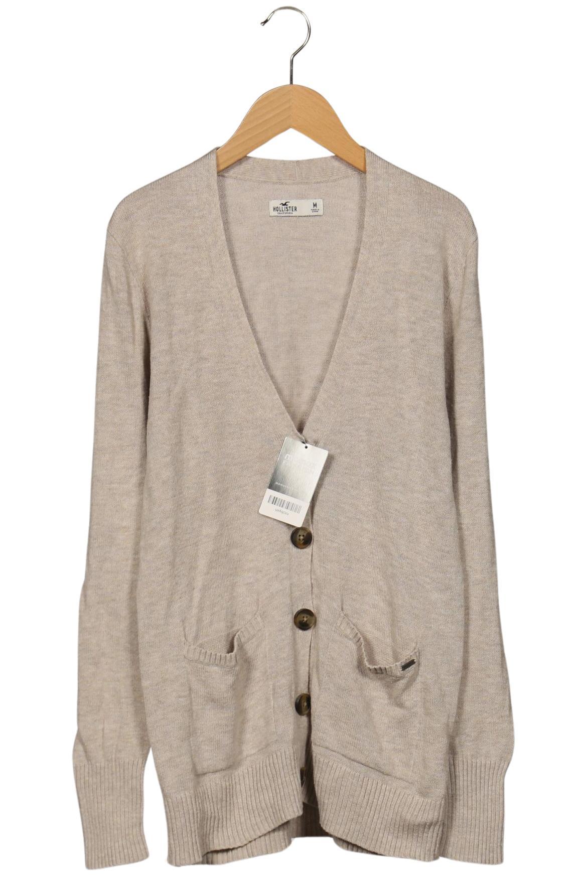 

Hollister Damen Strickjacke, beige, Gr. 38