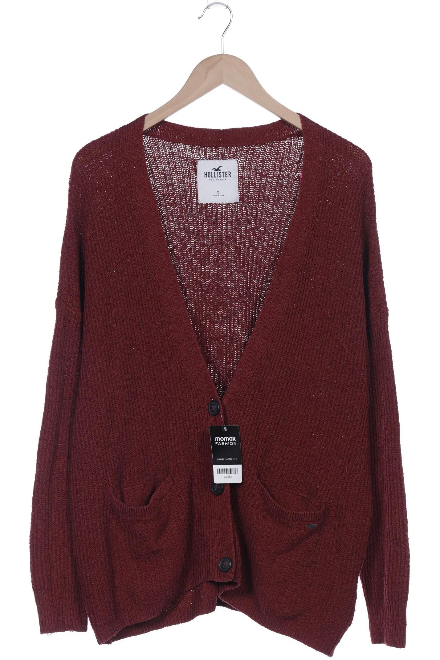 

Hollister Damen Strickjacke, rot, Gr. 36