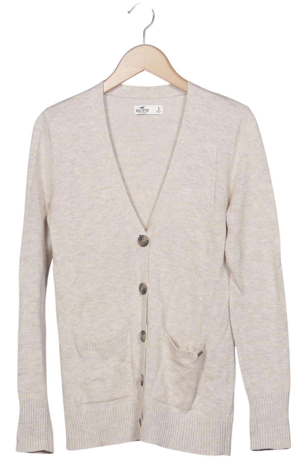 

Hollister Damen Strickjacke, beige, Gr. 36