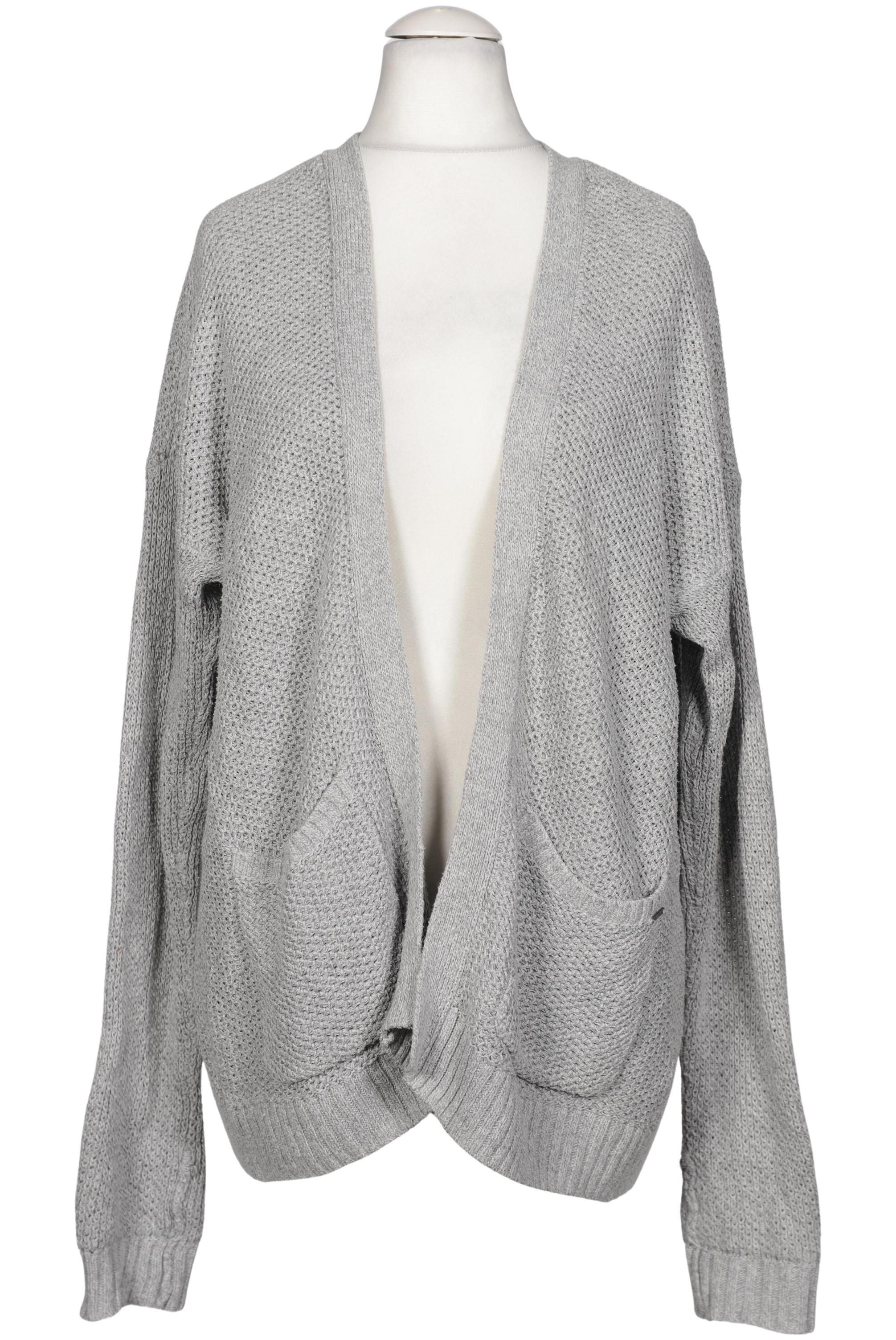 

Hollister Damen Strickjacke, grau, Gr. 38