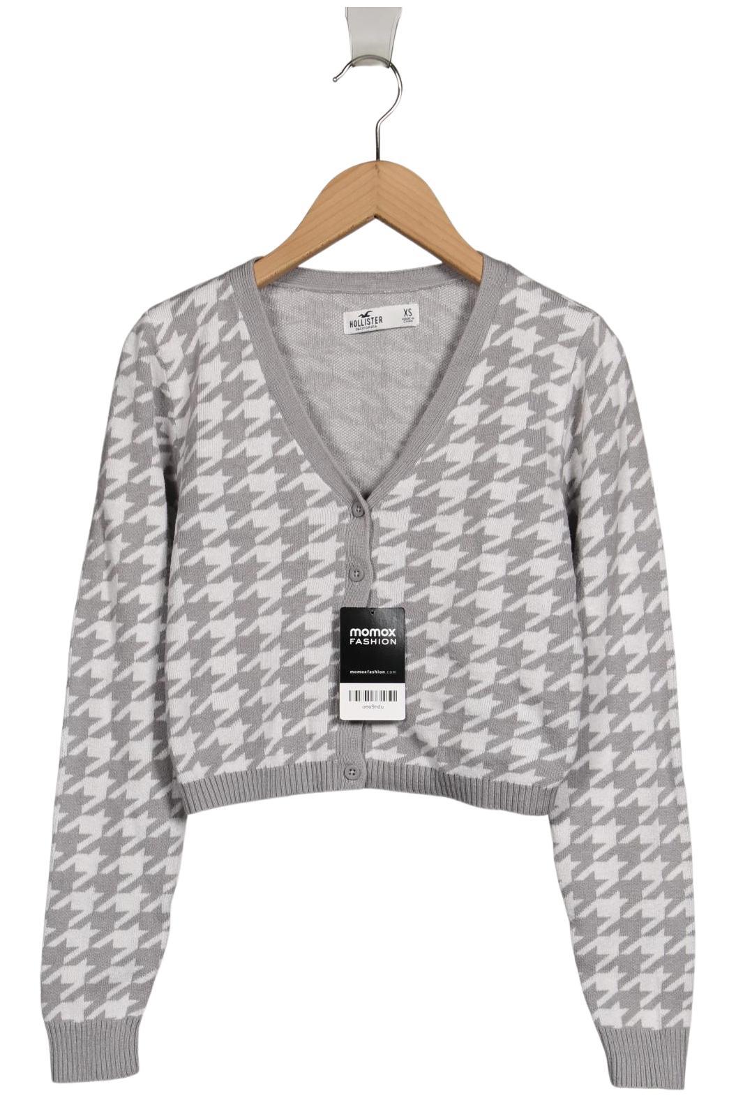 

Hollister Damen Strickjacke, grau, Gr. 34