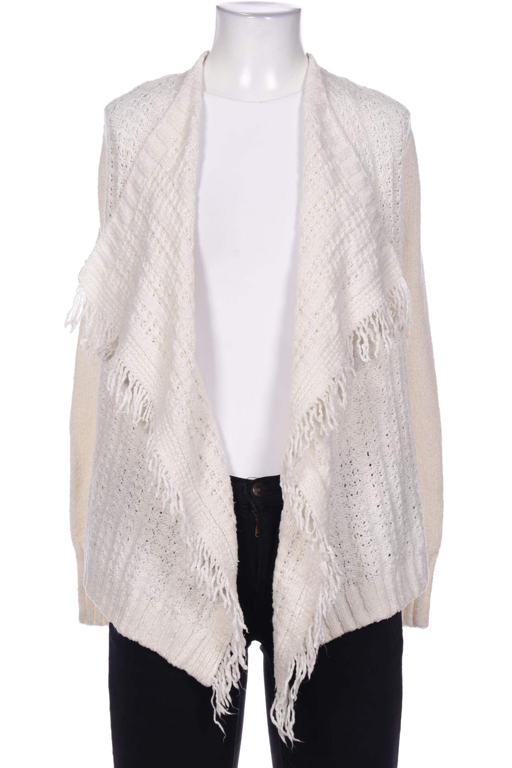 

Hollister Damen Strickjacke, weiß, Gr. 34