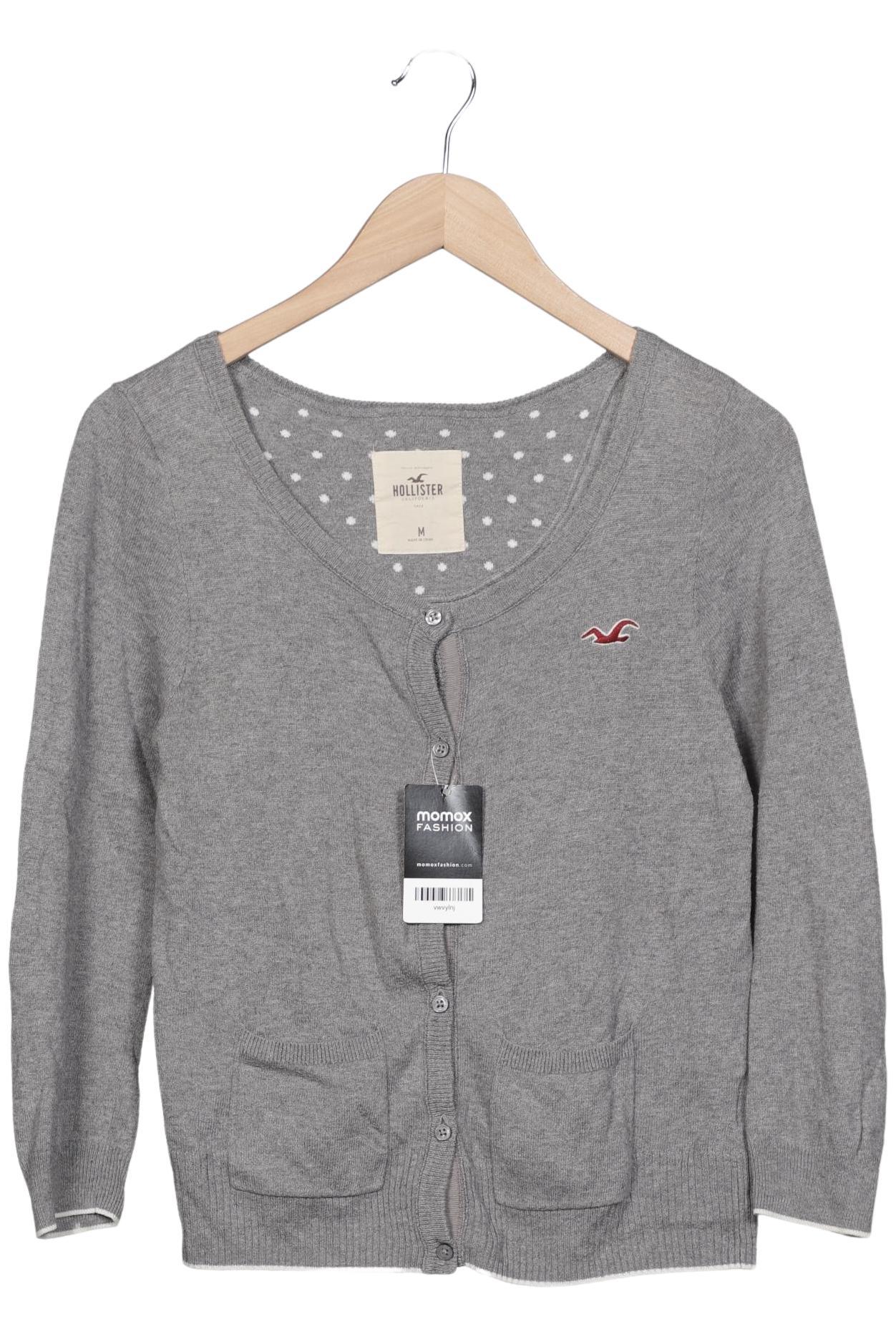 

Hollister Damen Strickjacke, grau, Gr. 38