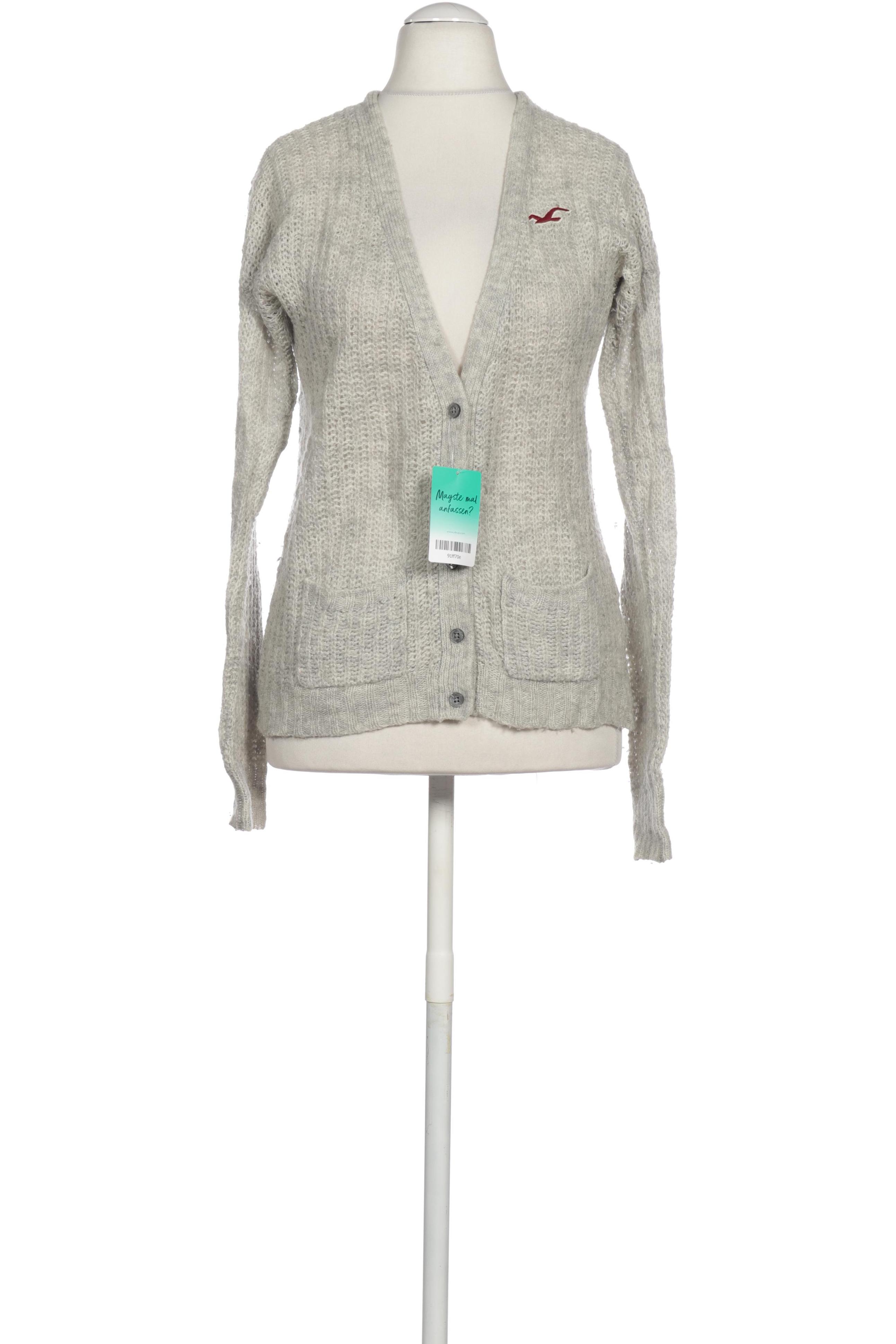 

Hollister Damen Strickjacke, grau, Gr. 36
