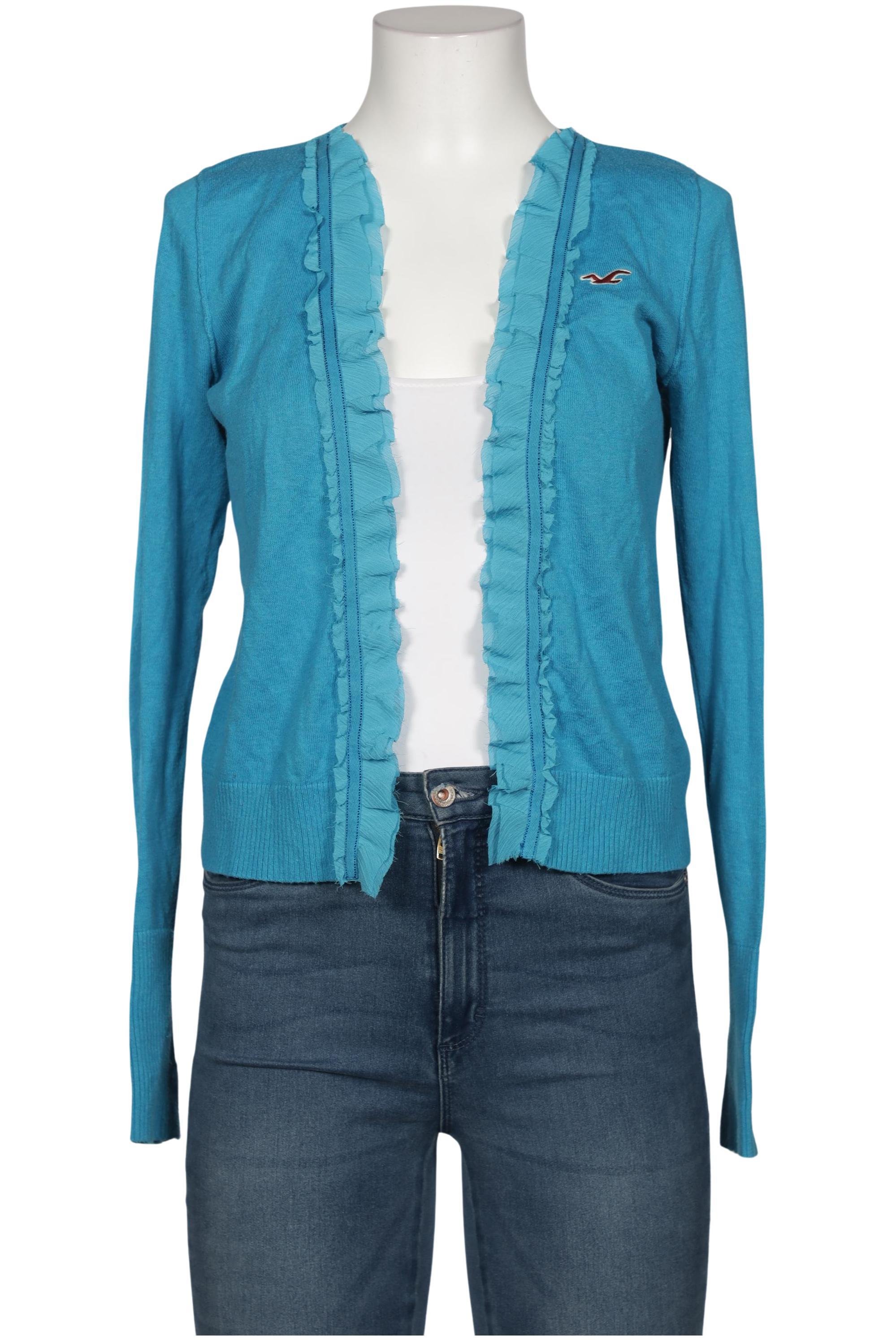 

Hollister Damen Strickjacke, blau, Gr. 42