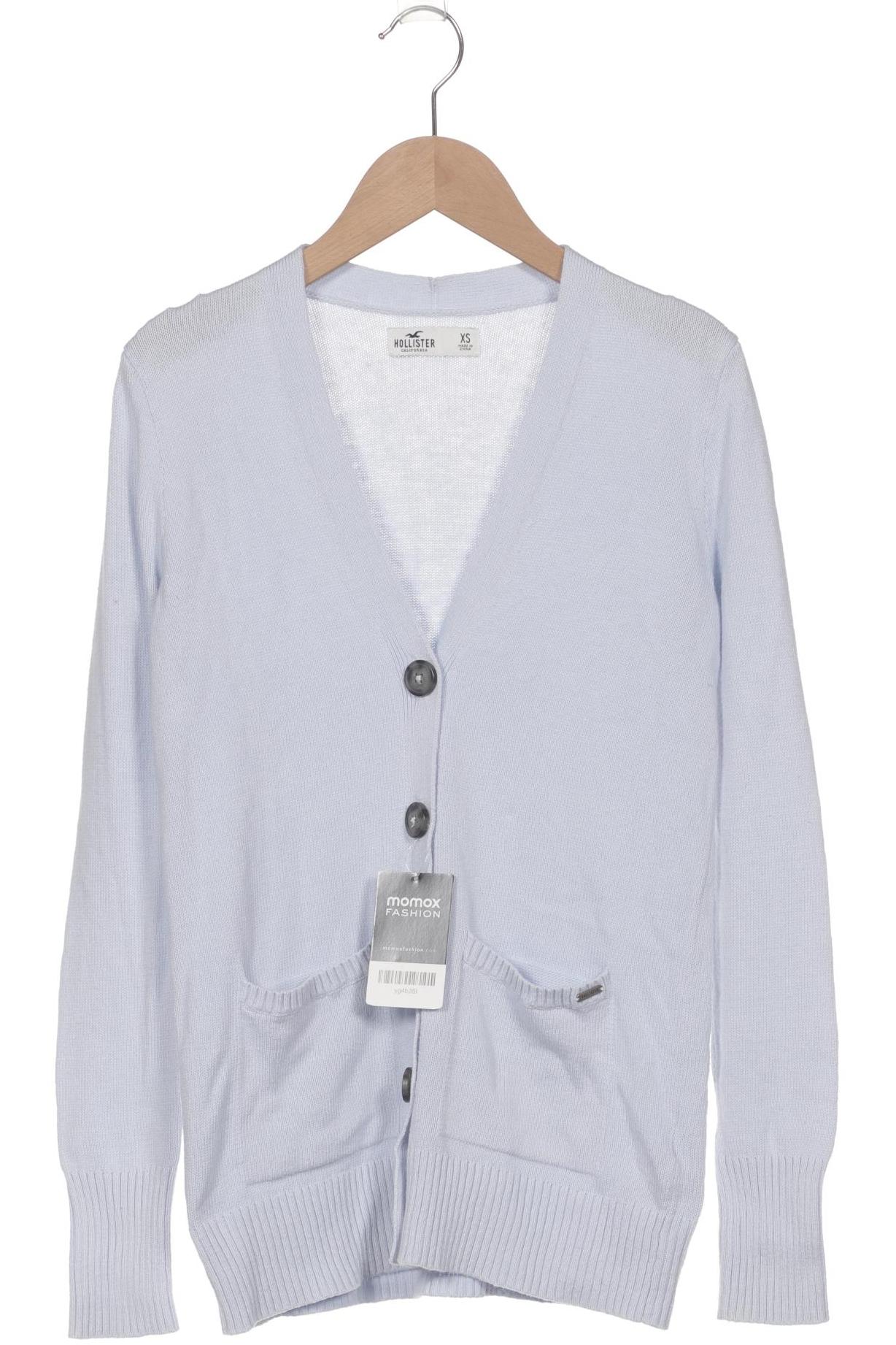 

Hollister Damen Strickjacke, hellblau, Gr. 34