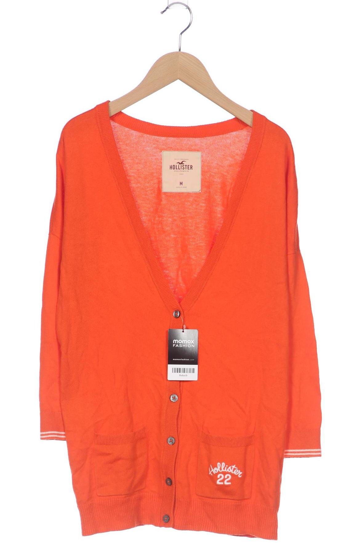 

Hollister Damen Strickjacke, orange, Gr. 38