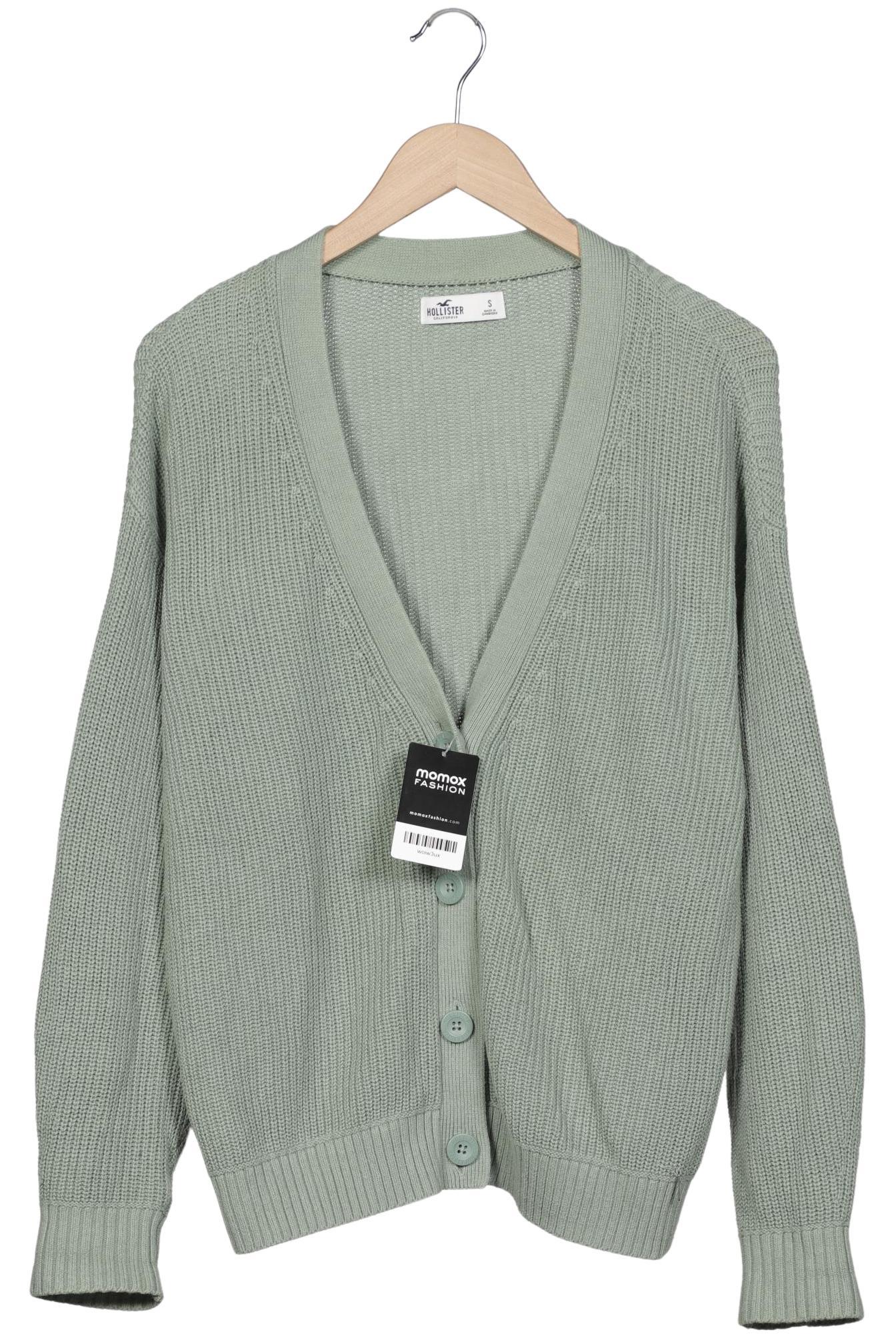 

Hollister Damen Strickjacke, hellgrün, Gr. 36