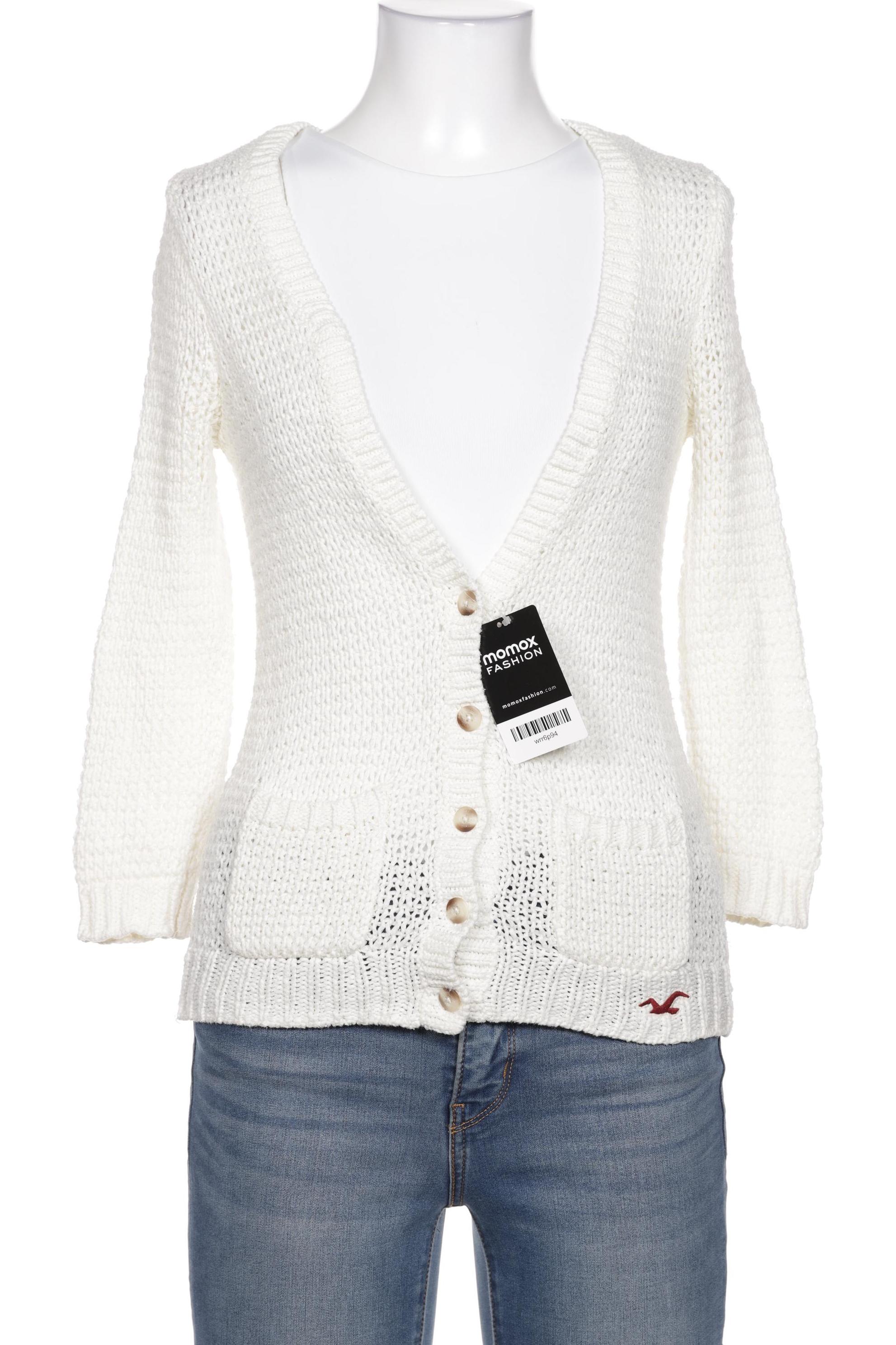 

Hollister Damen Strickjacke, cremeweiß