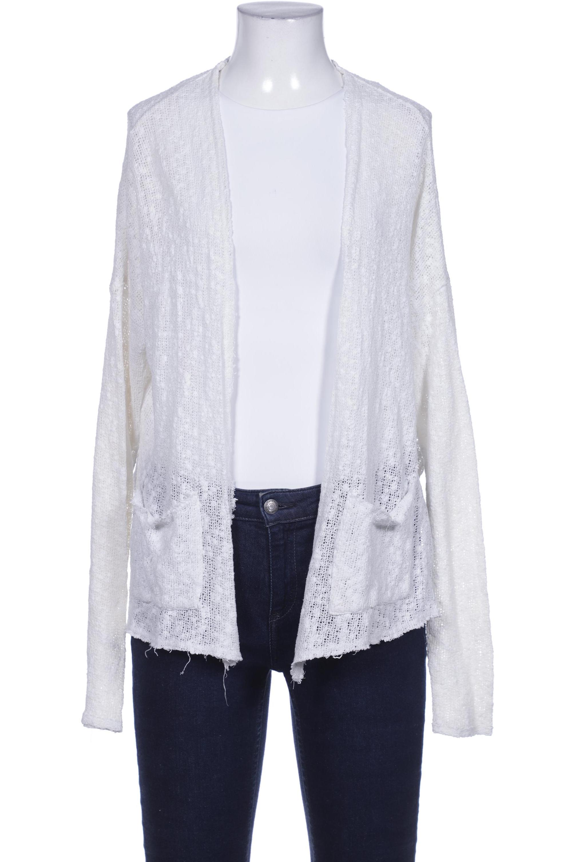 

Hollister Damen Strickjacke, weiß, Gr. 34