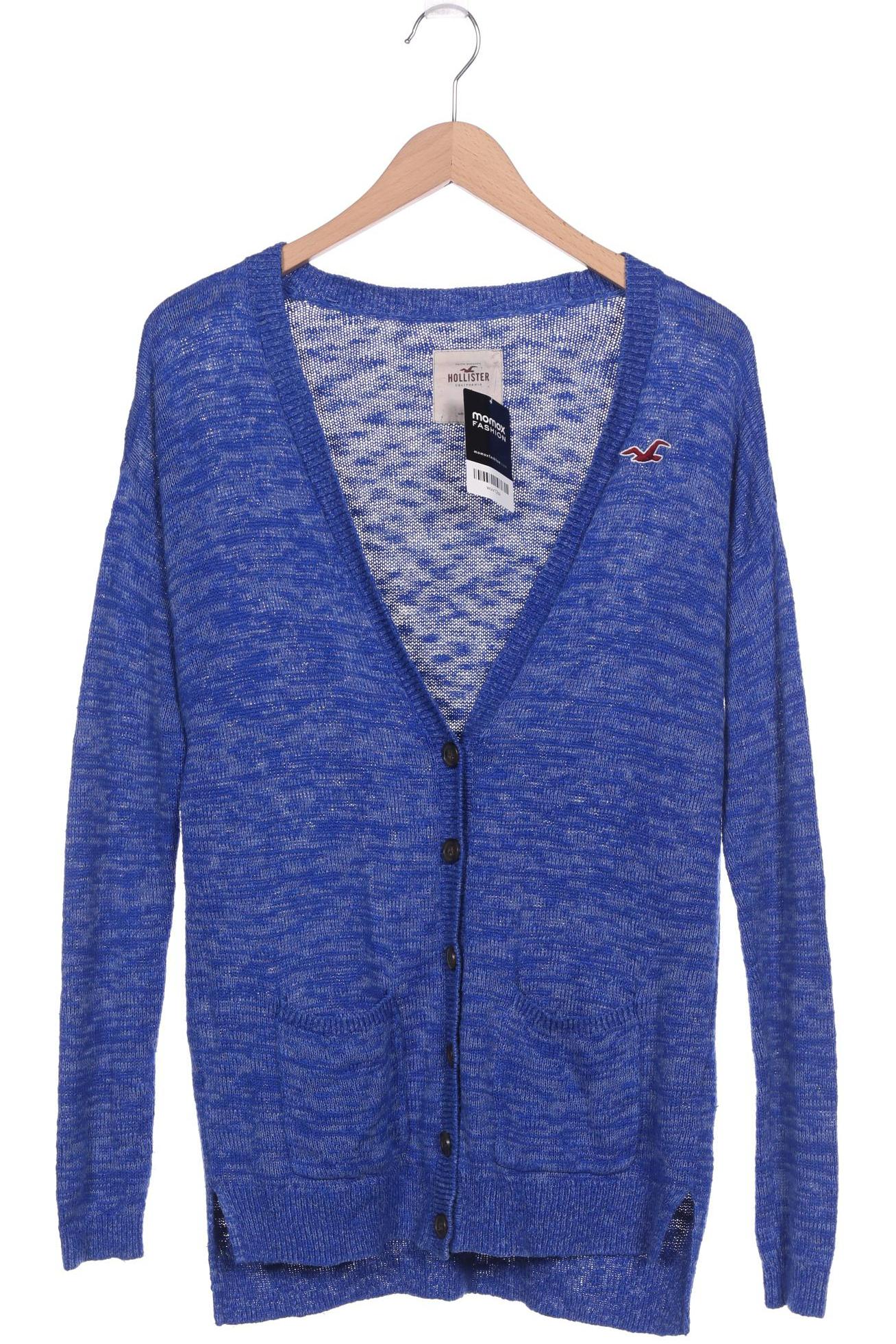 

Hollister Damen Strickjacke, blau, Gr. 36