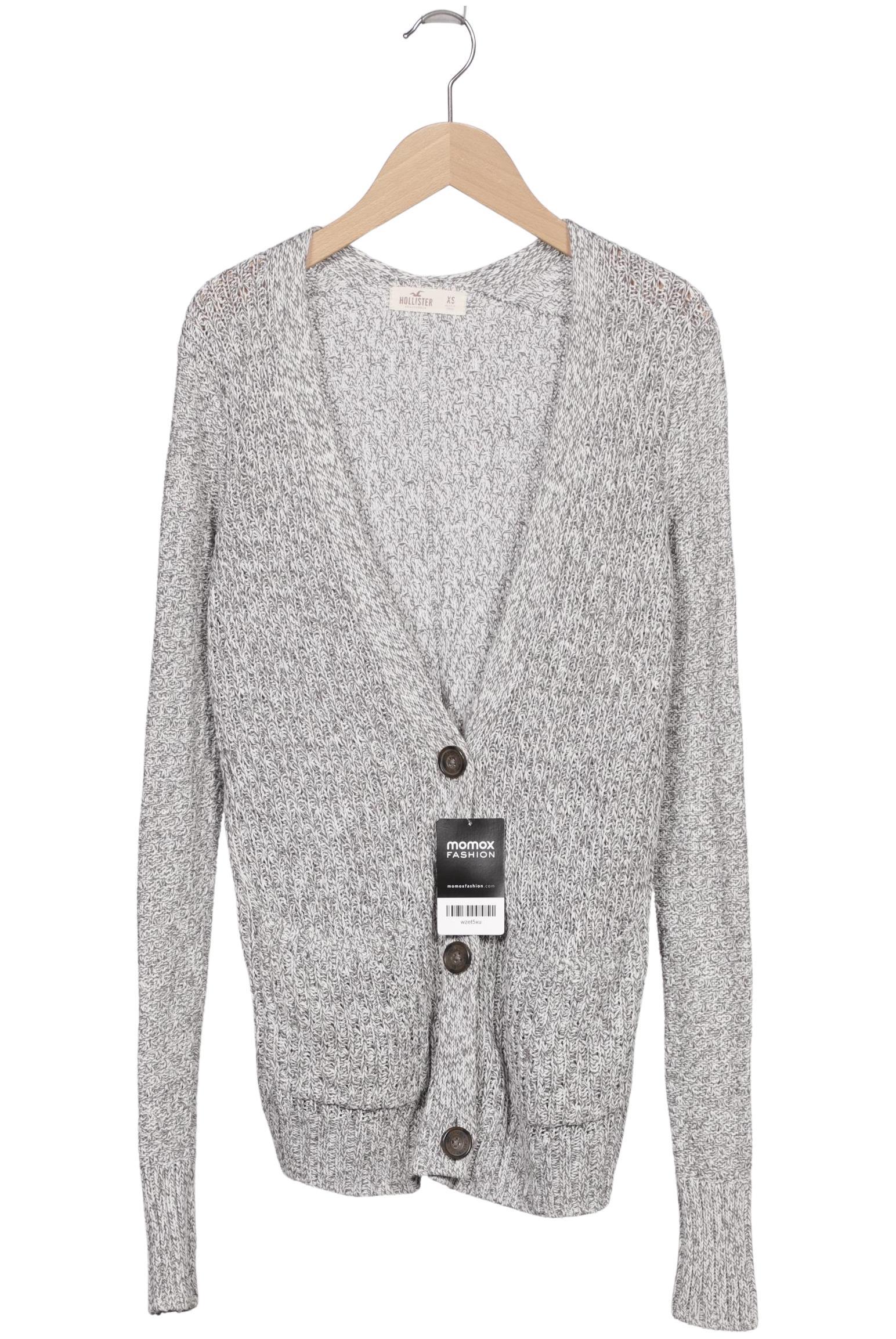 

Hollister Damen Strickjacke, grau, Gr. 34