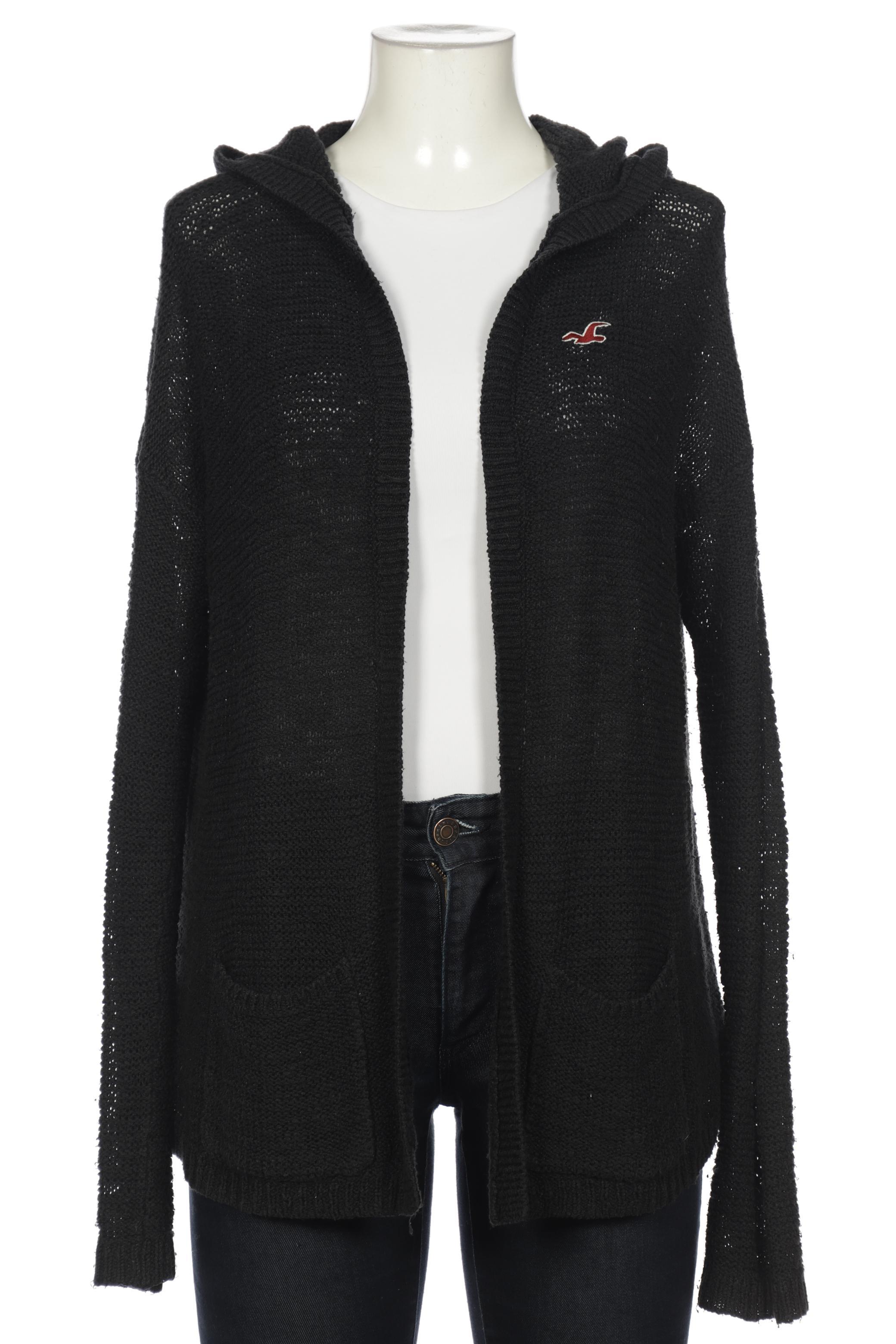 

Hollister Damen Strickjacke, schwarz