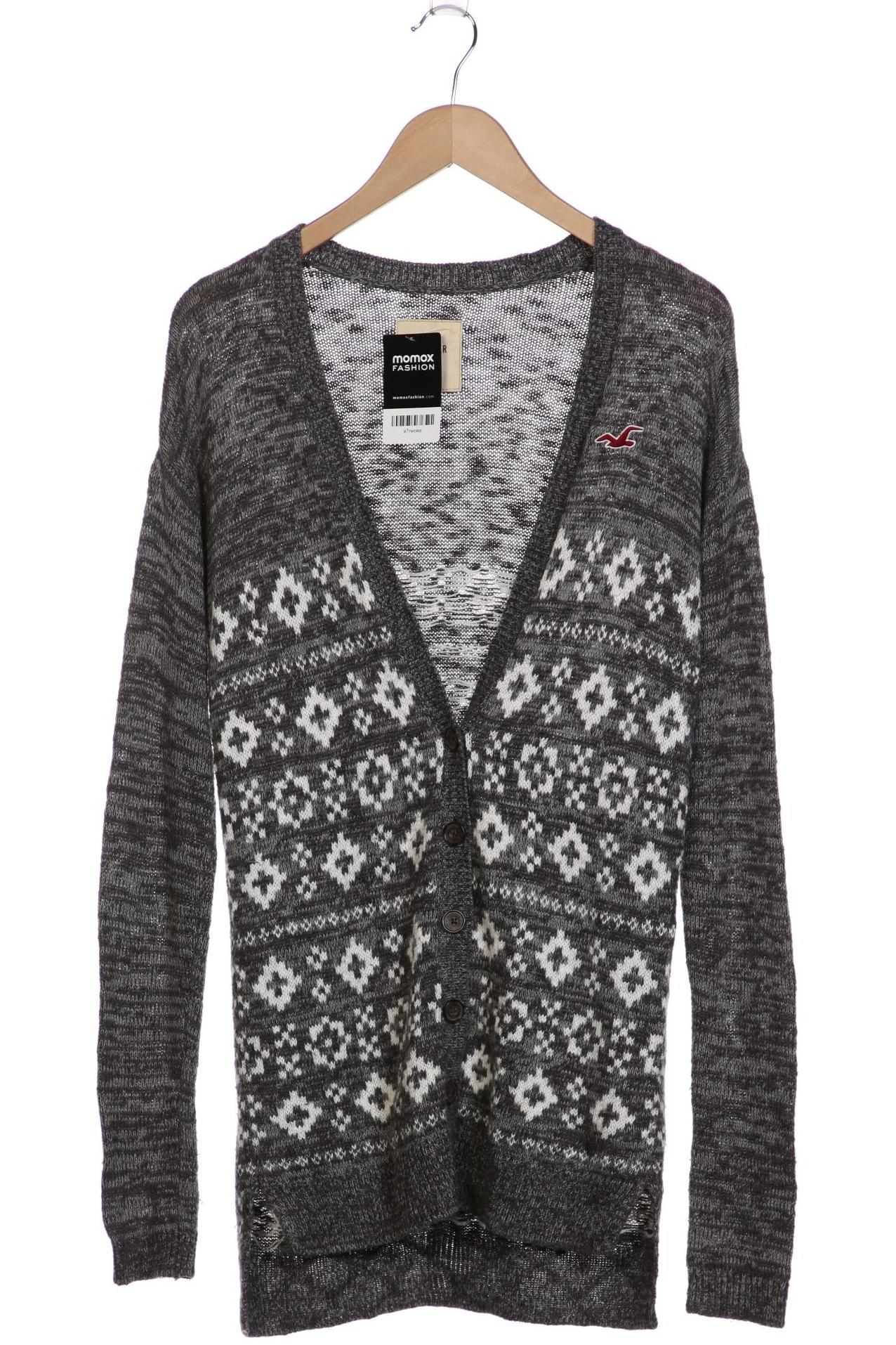 

Hollister Damen Strickjacke, grau, Gr. 36